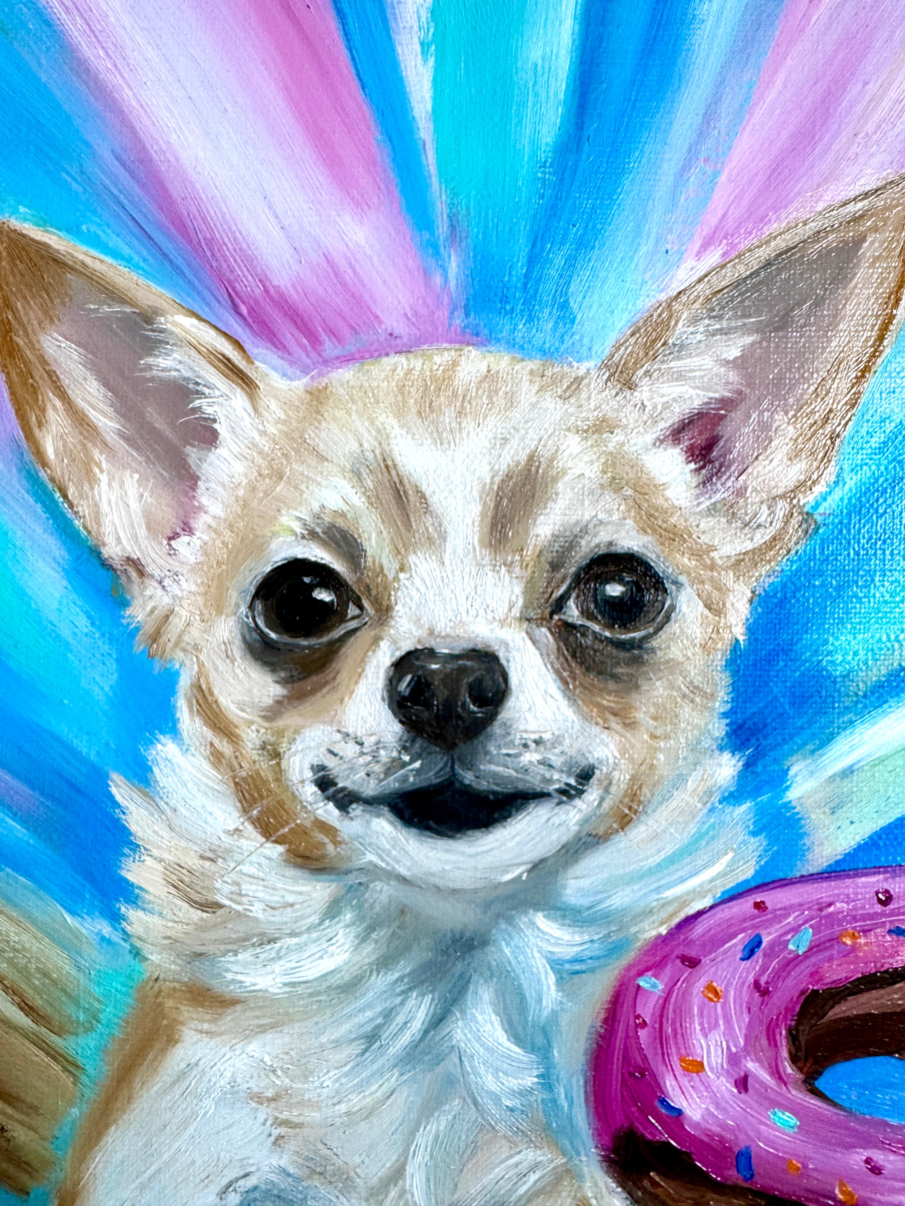 Chihuahua and a sweet donut For Sale 9