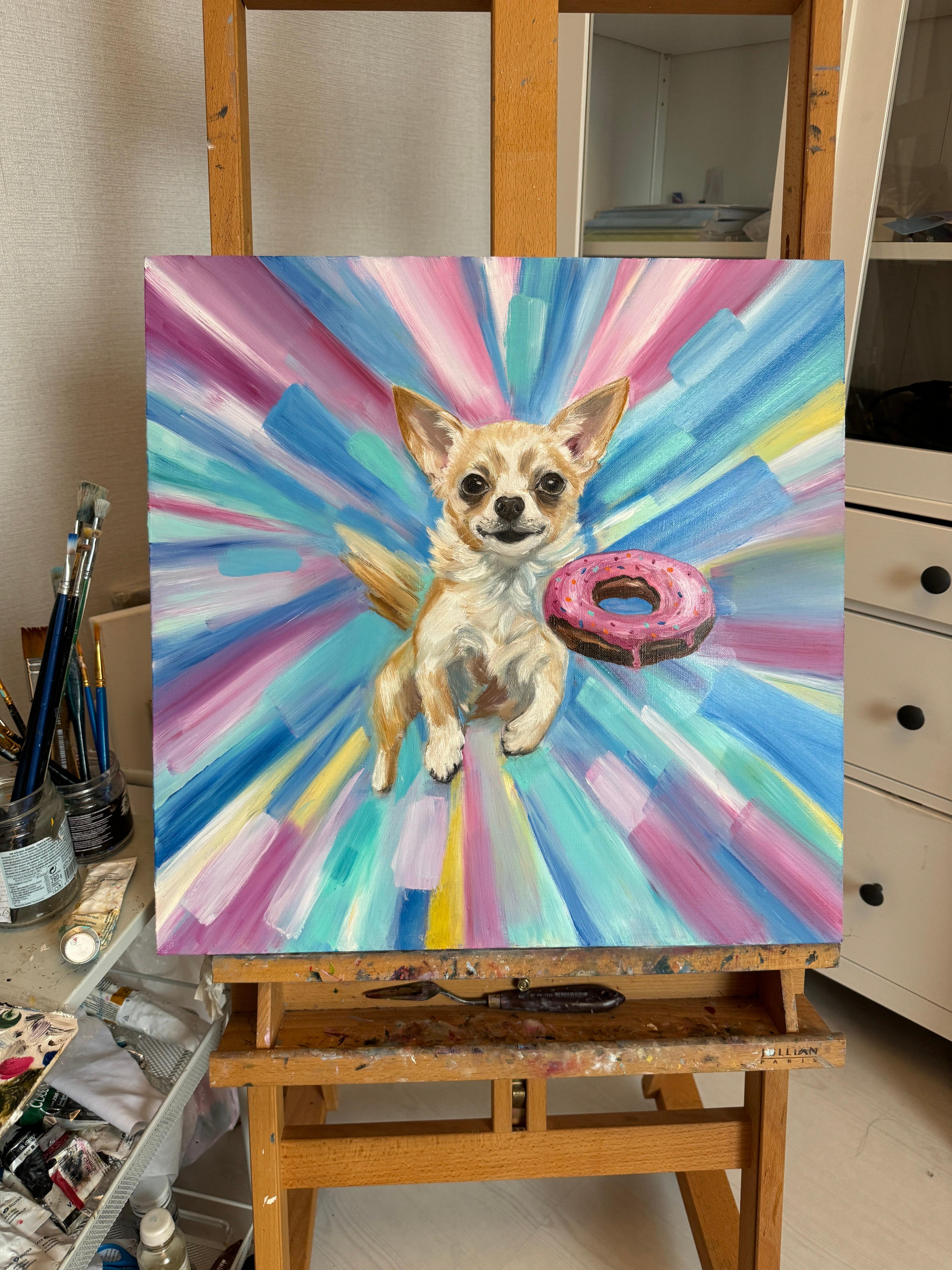 Chihuahua and a sweet donut For Sale 2