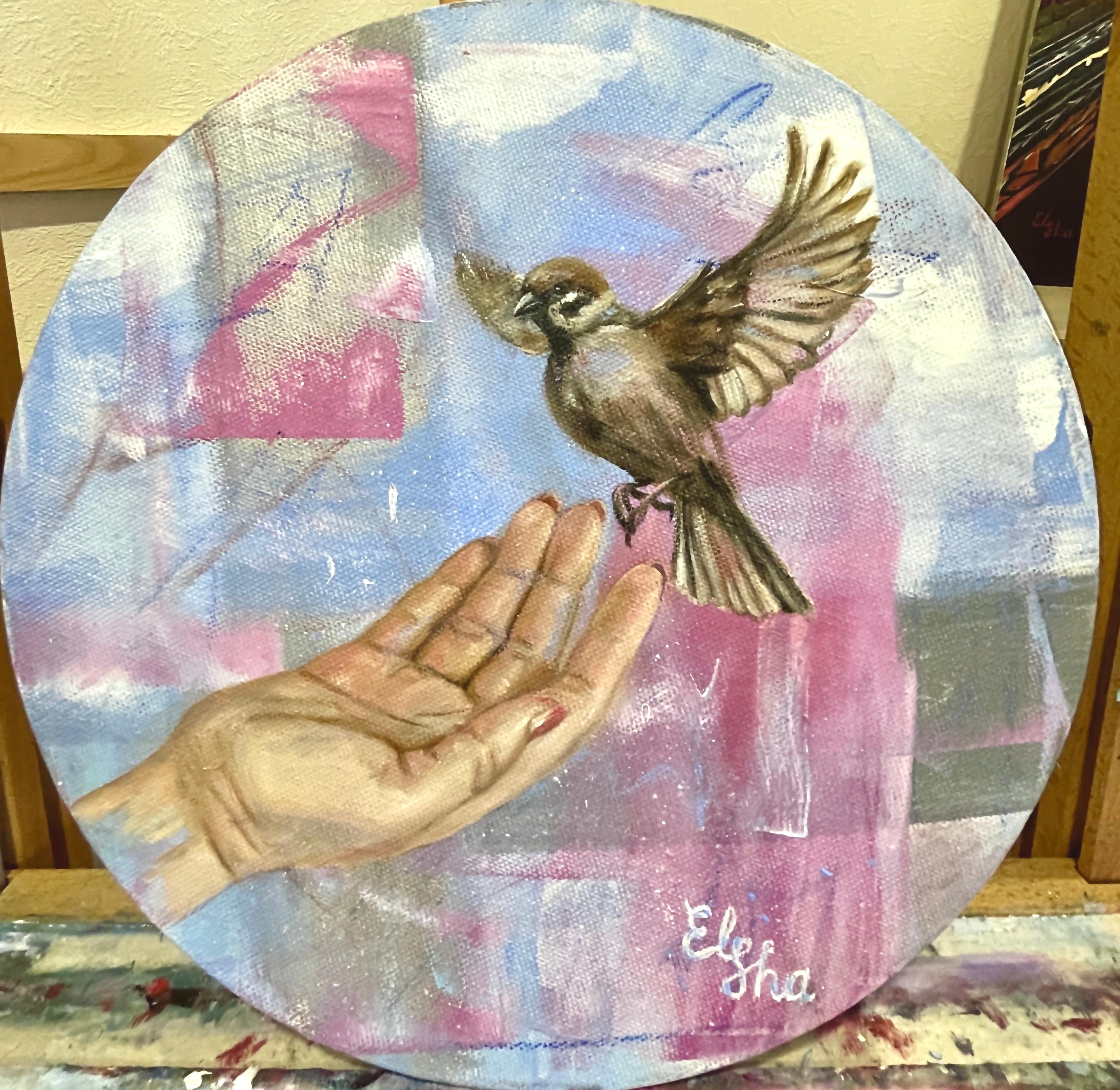 Favorite bird - Painting by Elena Ushanova