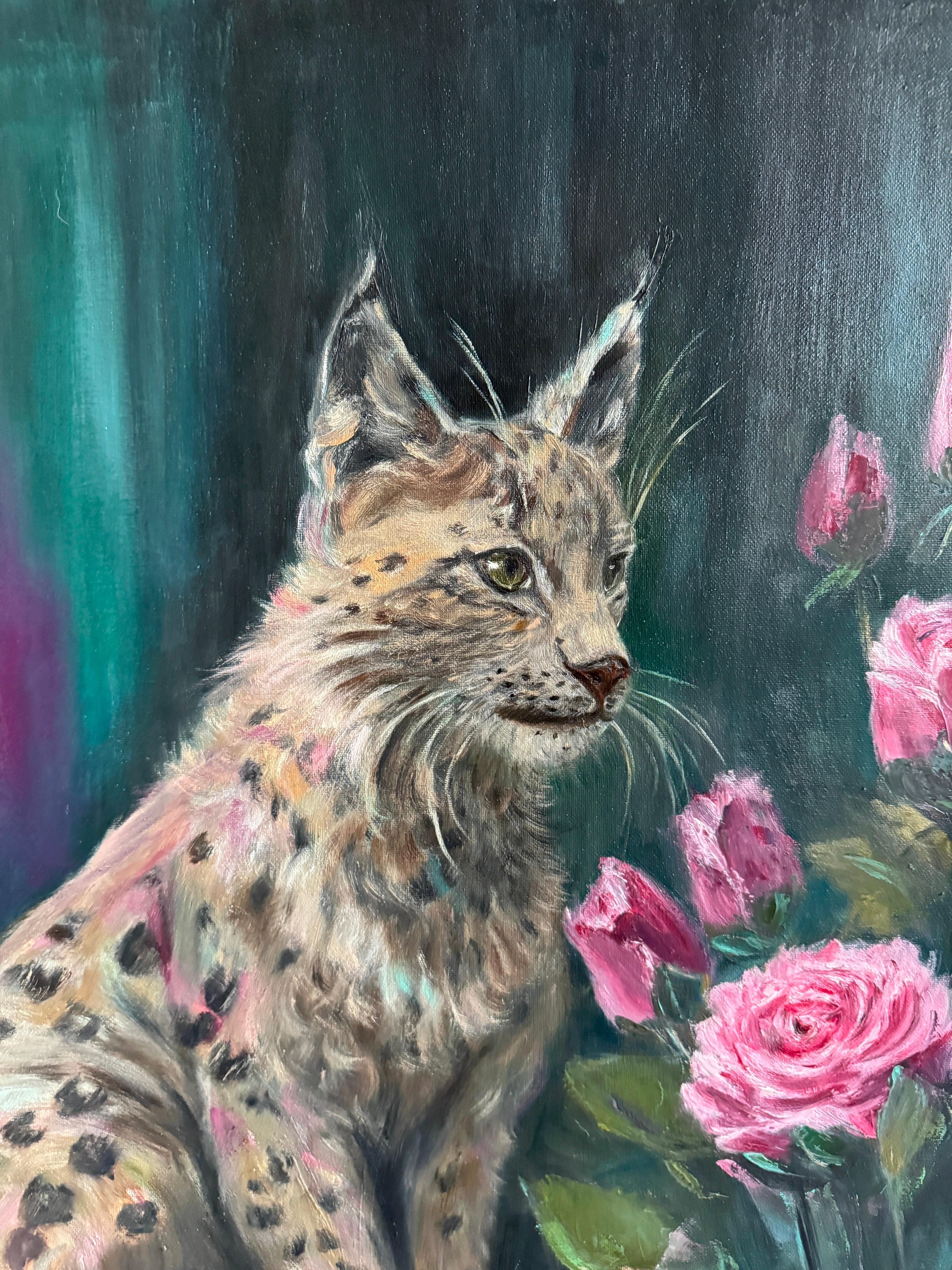 Luchs im Rosengarten im Angebot 7