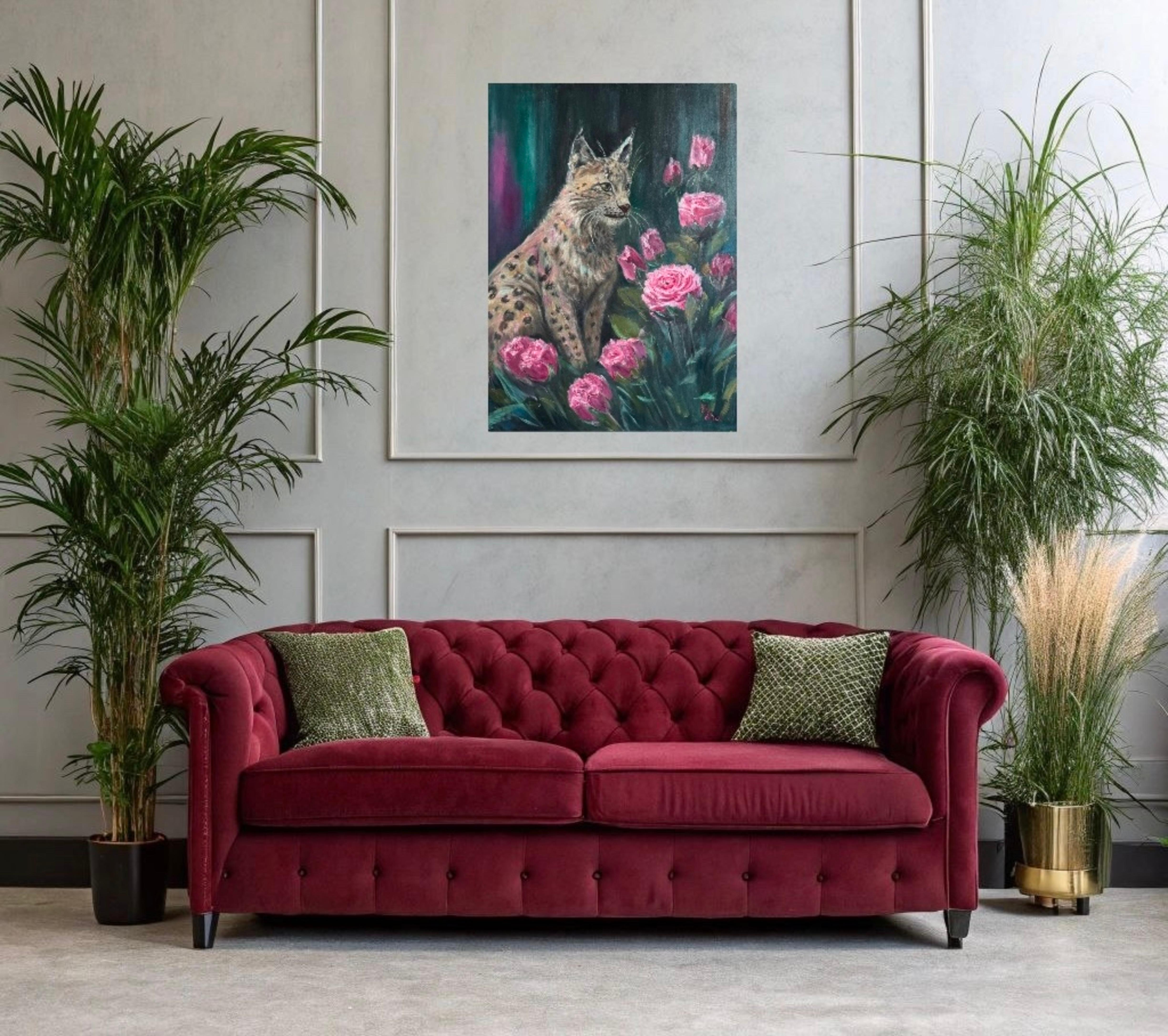 Luchs im Rosengarten im Angebot 8