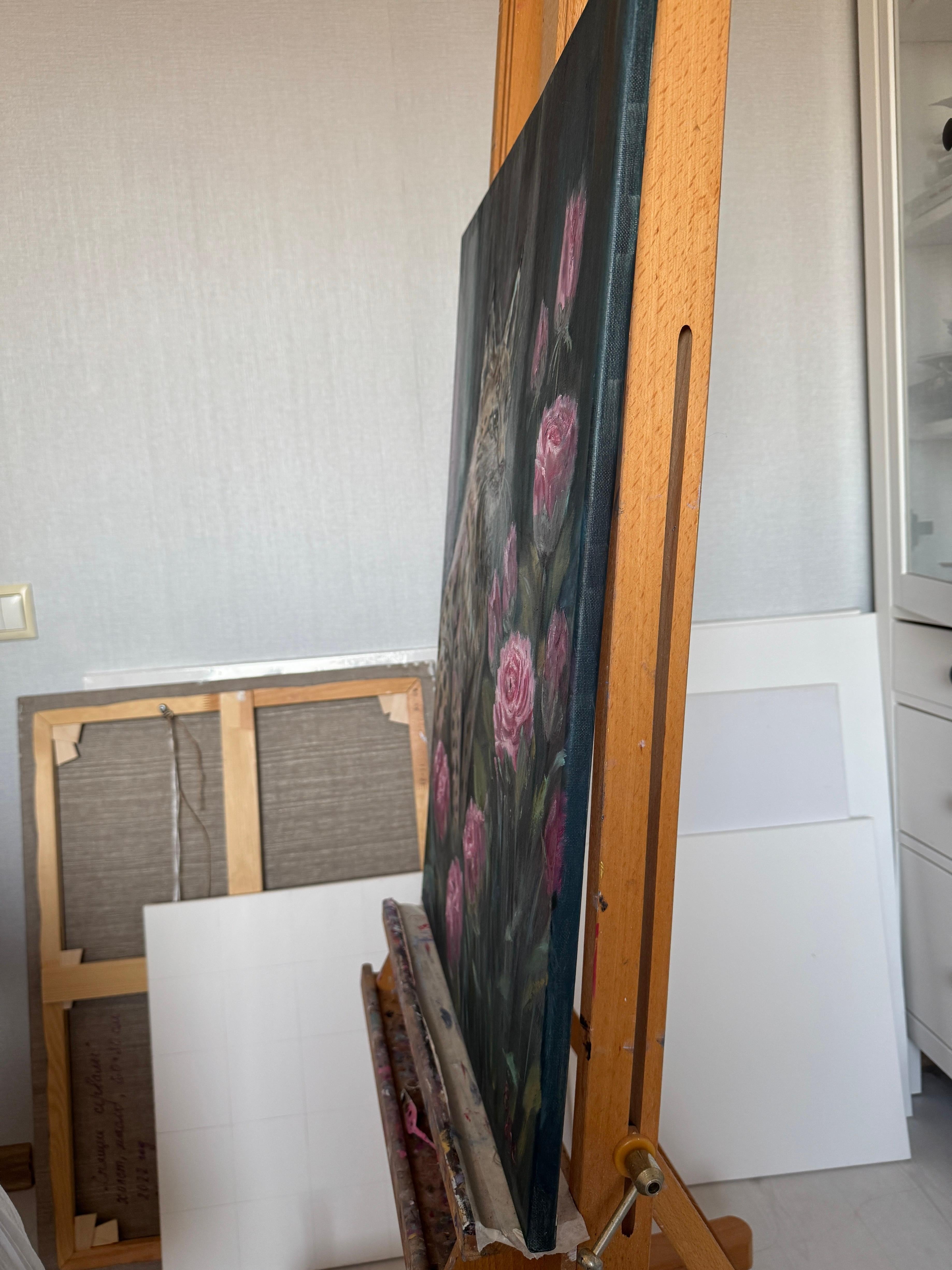 Luchs im Rosengarten im Angebot 4