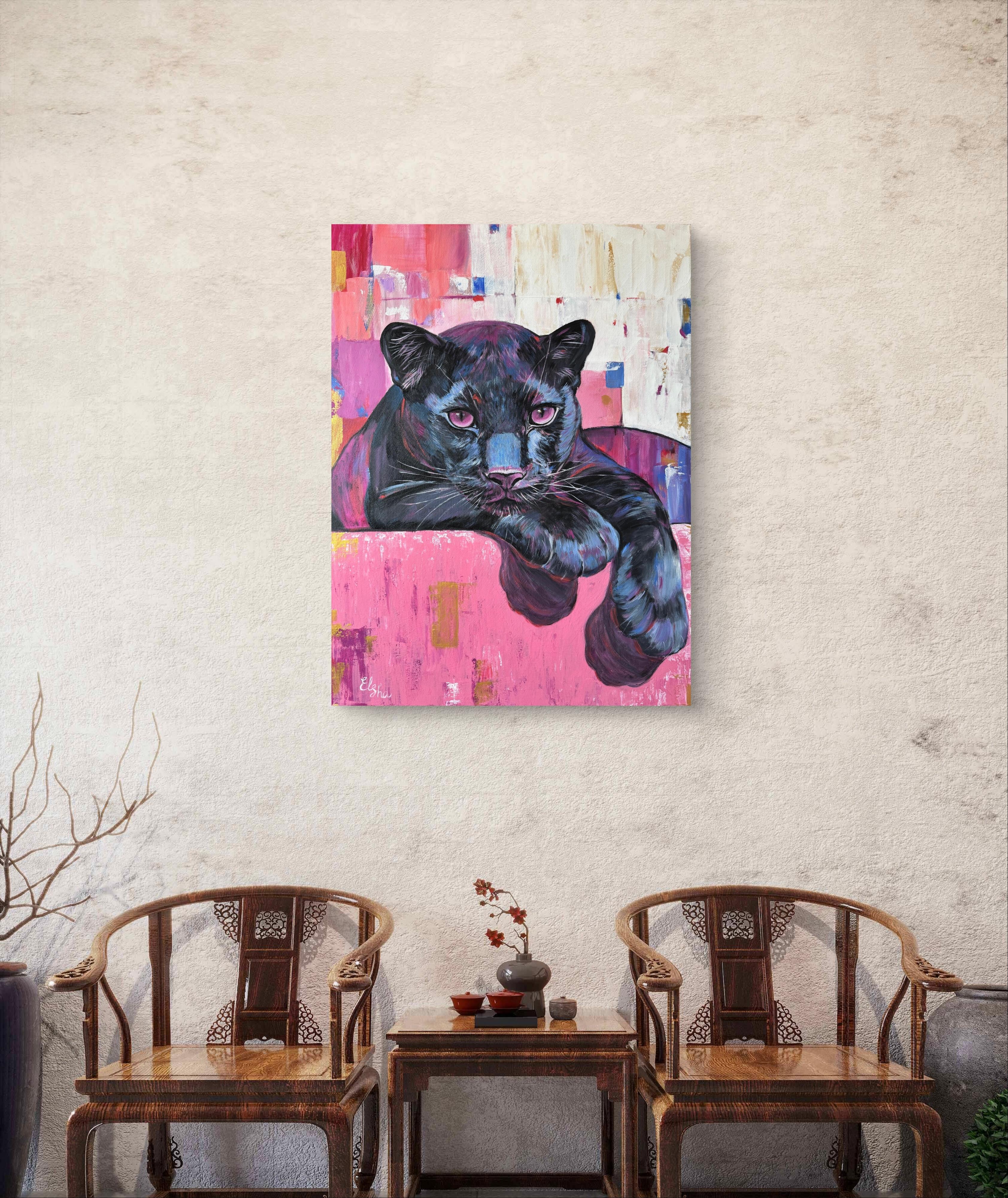 in Rollen verschickt
Das Acrylgemälde 