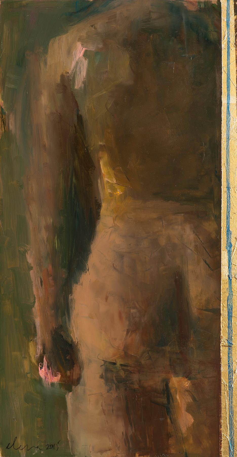 Elena Zolotnitsky Nude Painting - Back / oil painting