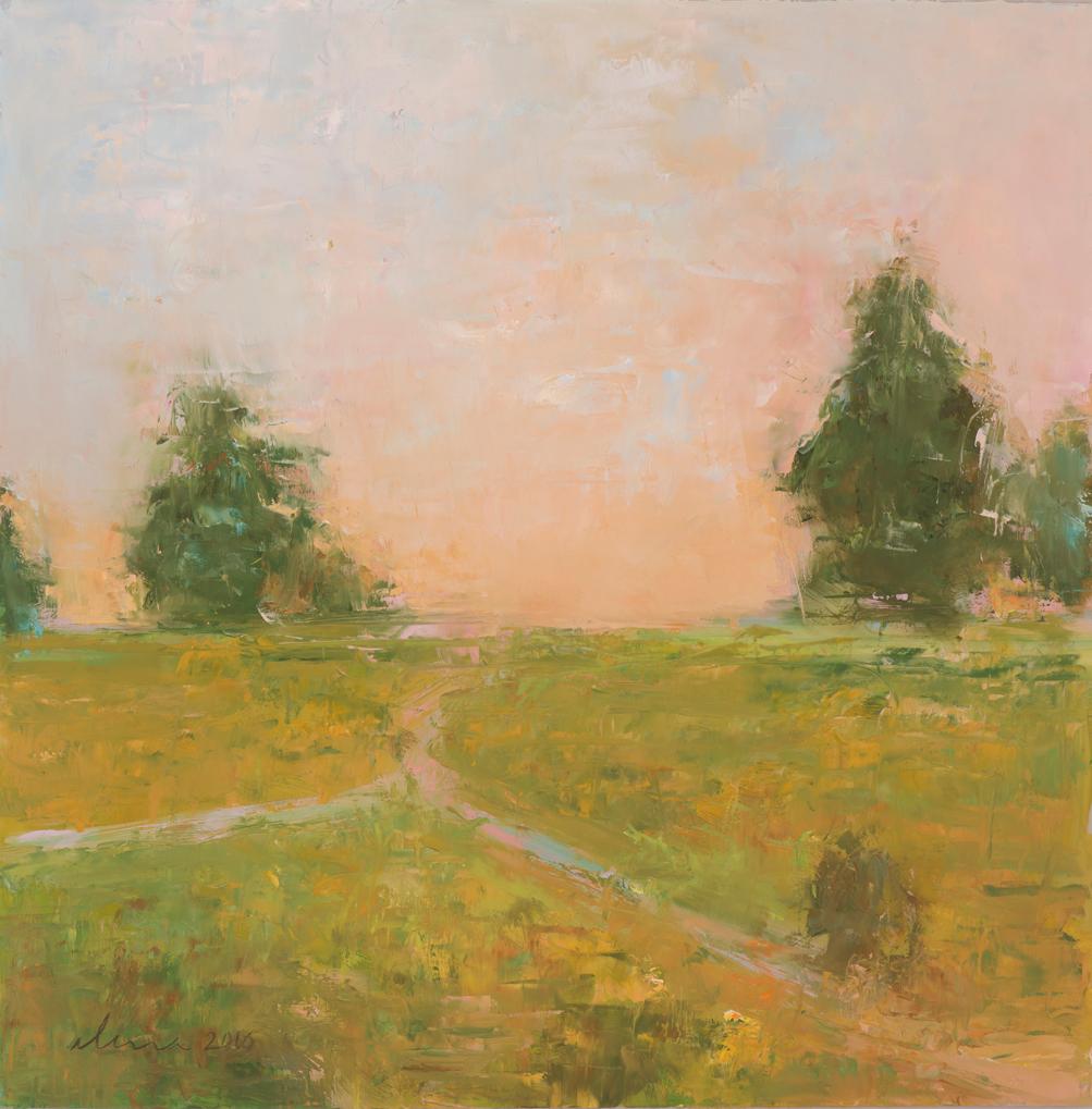 Landscape: High Noon / oil painting - contemporary