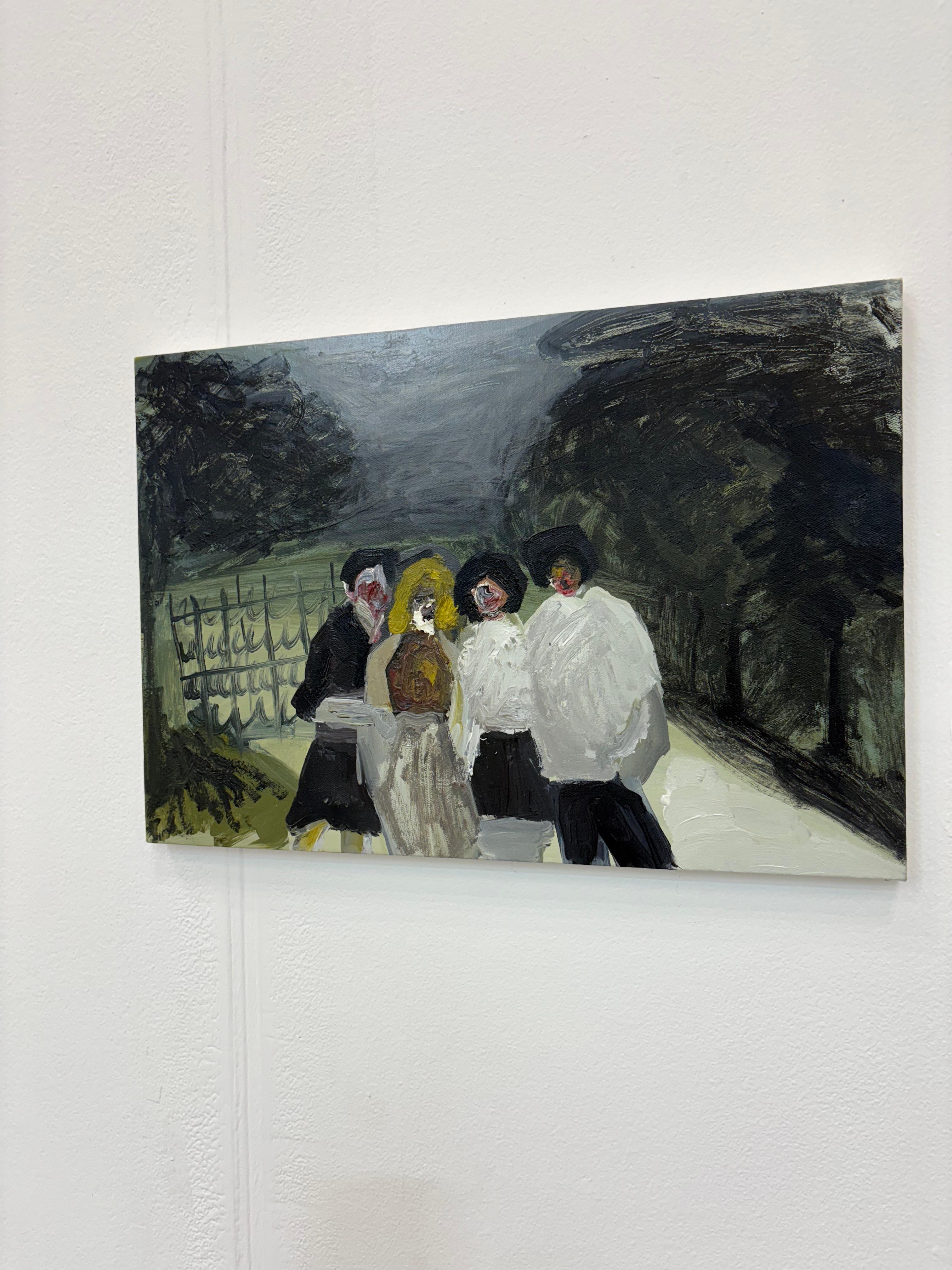 Arte contemporanea georgiana di Elene Melikidze - Party in vendita 3