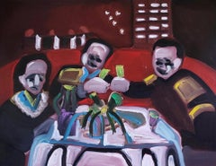 Georgian Contemporary Art by Elene Melikidze - Red Lights