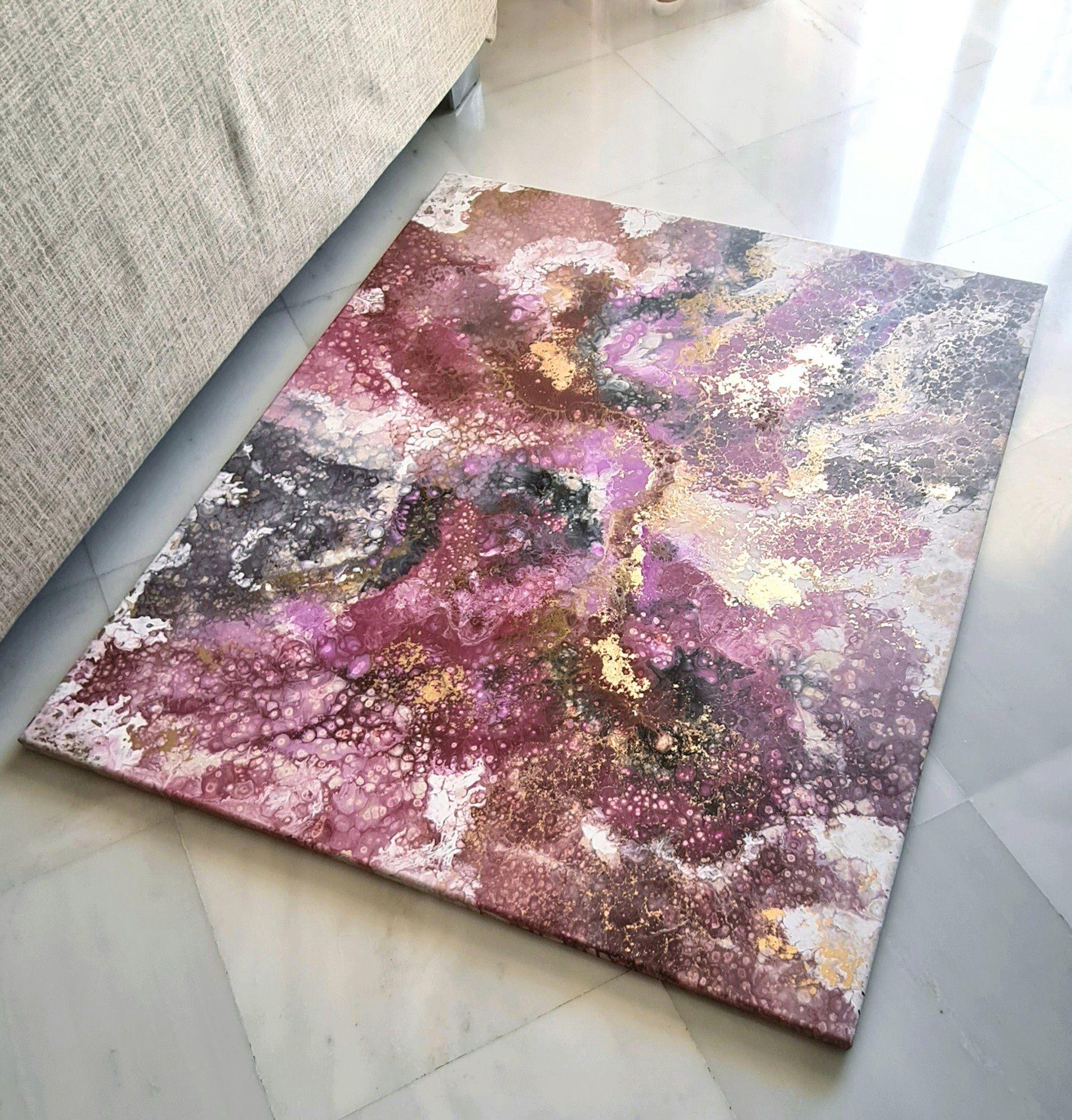 Blossom Melodies, Gemälde, Acryl auf Leinwand im Angebot 2
