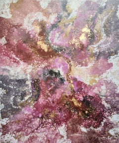 Blossom Melodies, Painting, Acrylic on Canvas