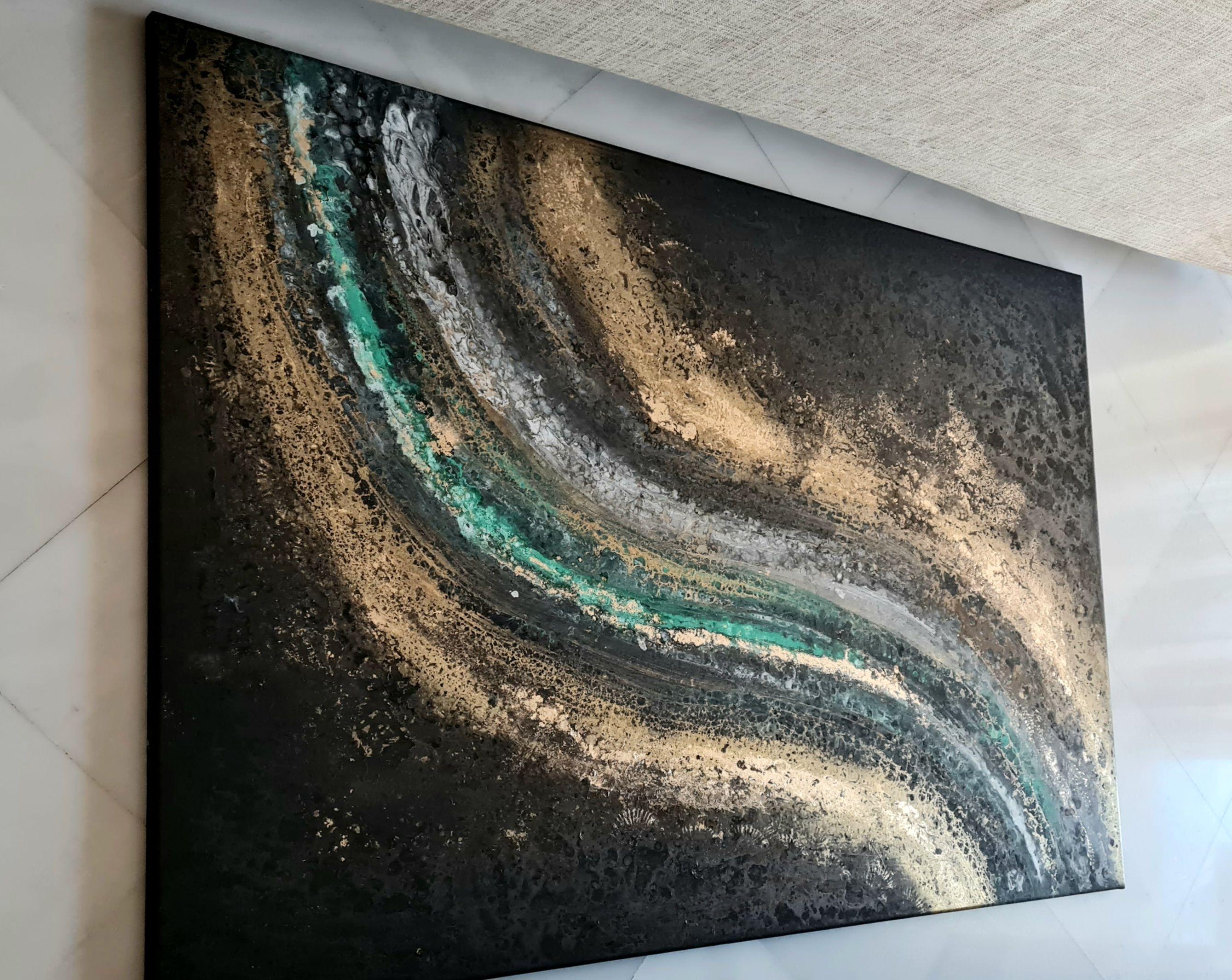 Gamma, Painting, Acrylic on Canvas For Sale 2