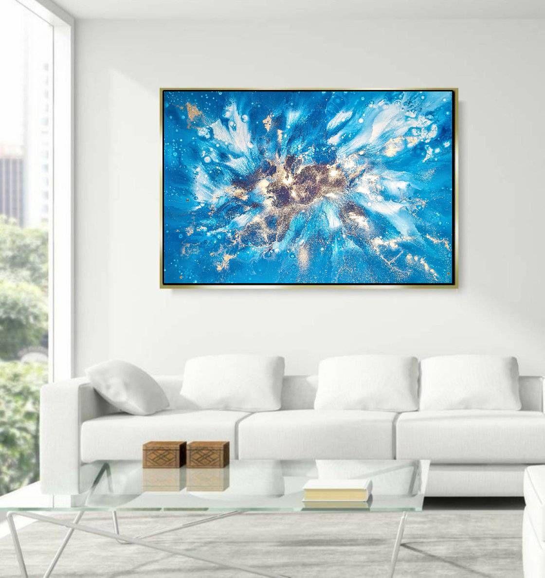Greek Islands, Painting, Acrylic on Canvas For Sale 2