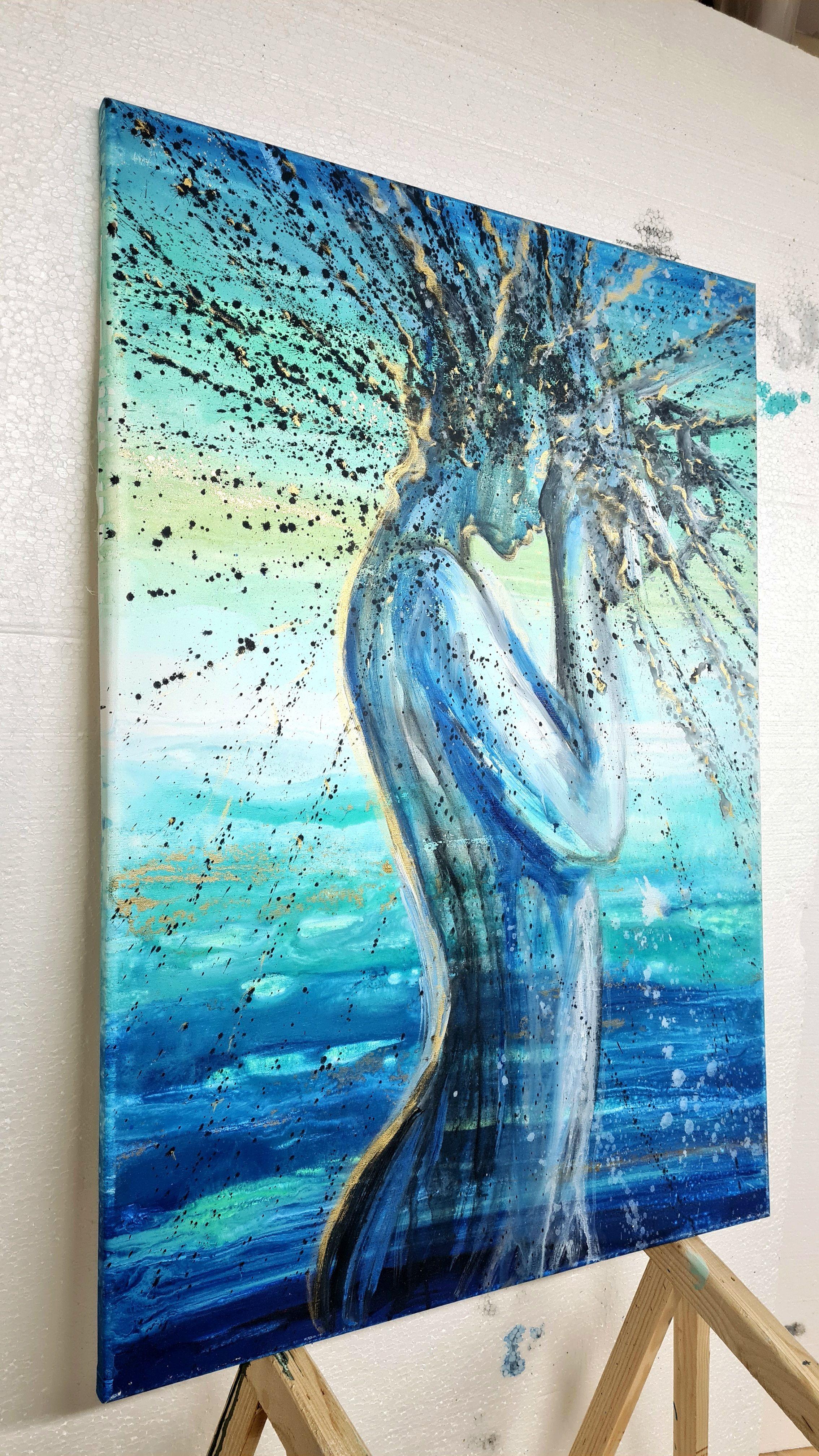 Imperfezione, Pittura, Acrilico su tela in vendita 1