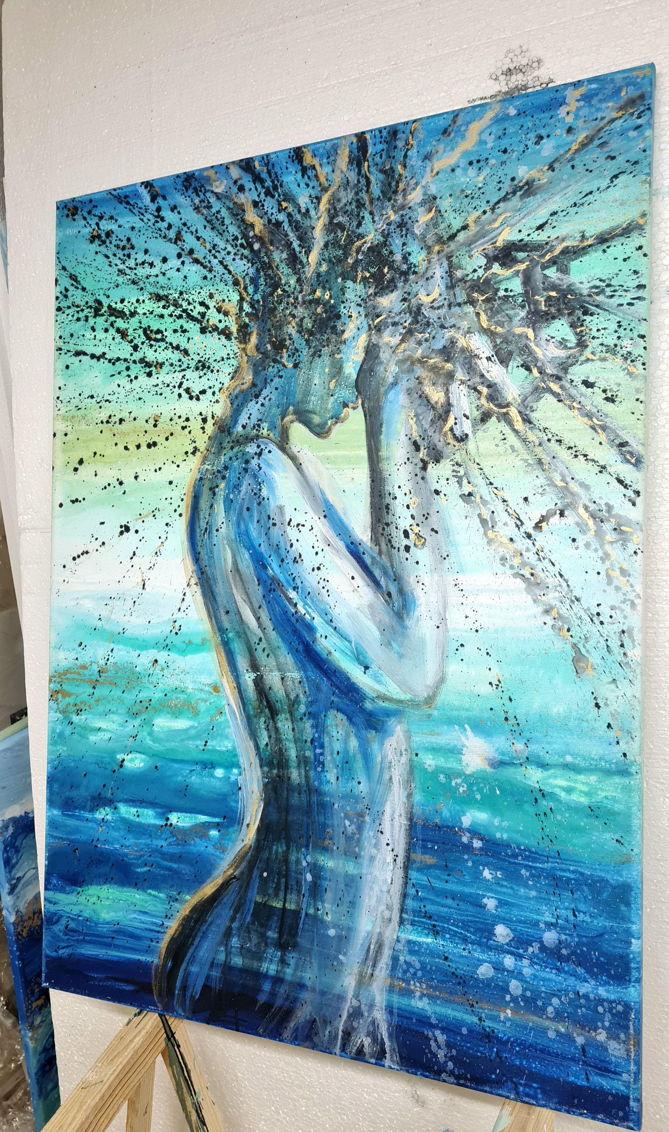 Imperfezione, Pittura, Acrilico su tela in vendita 2