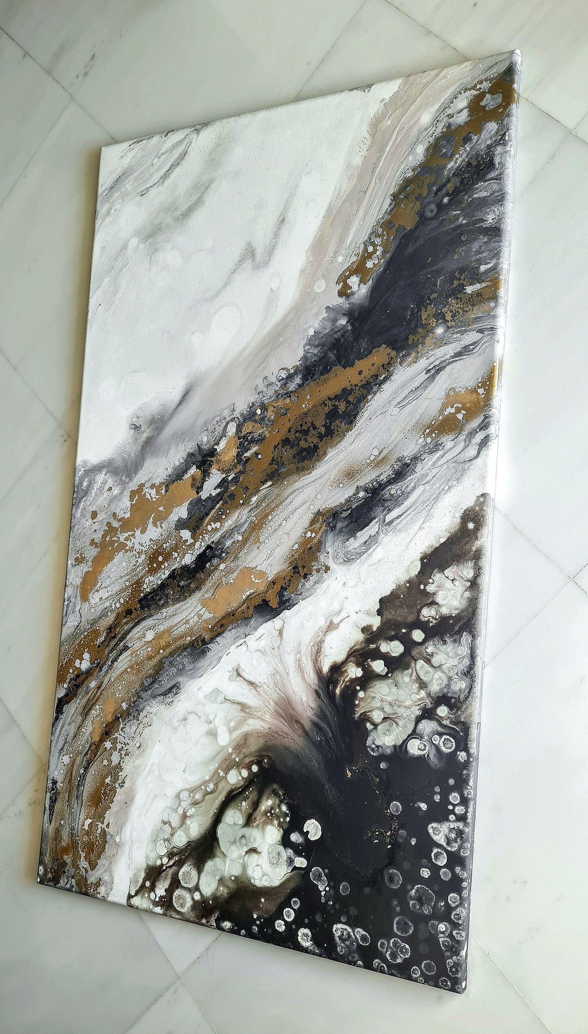 Argos, Pittura, Acrilico su tela - Painting Astratto di Eleni Denart