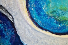 Milos Sarakiniko, Pintura, Acrílico sobre lienzo