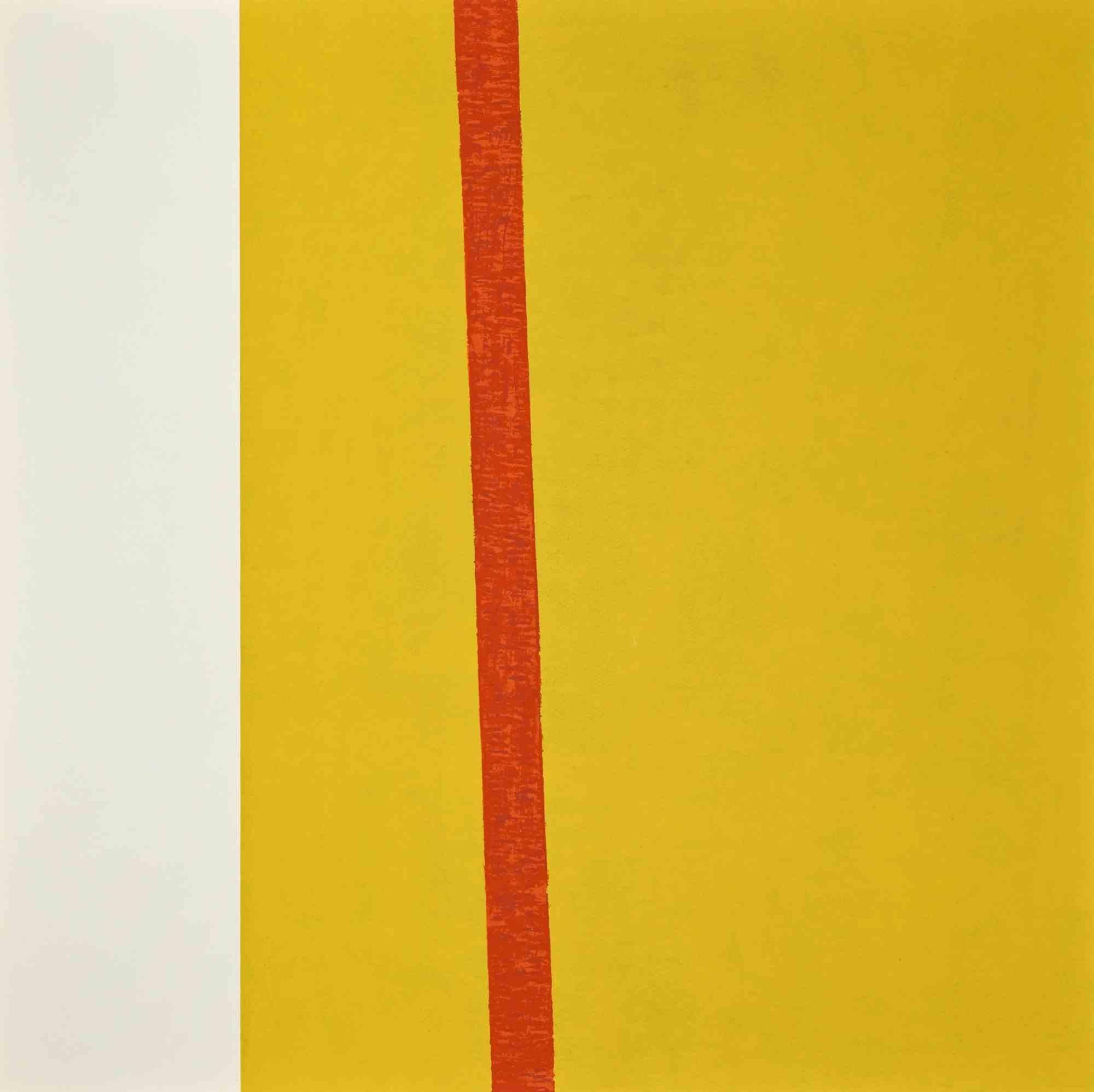 Greene & Greene - Orange è una litografia realizzata da Eleni Zerva nel 1971.

Firmato a mano e numerato sul retro.  Edizione di 120 stampe.  

Ottime condizioni.