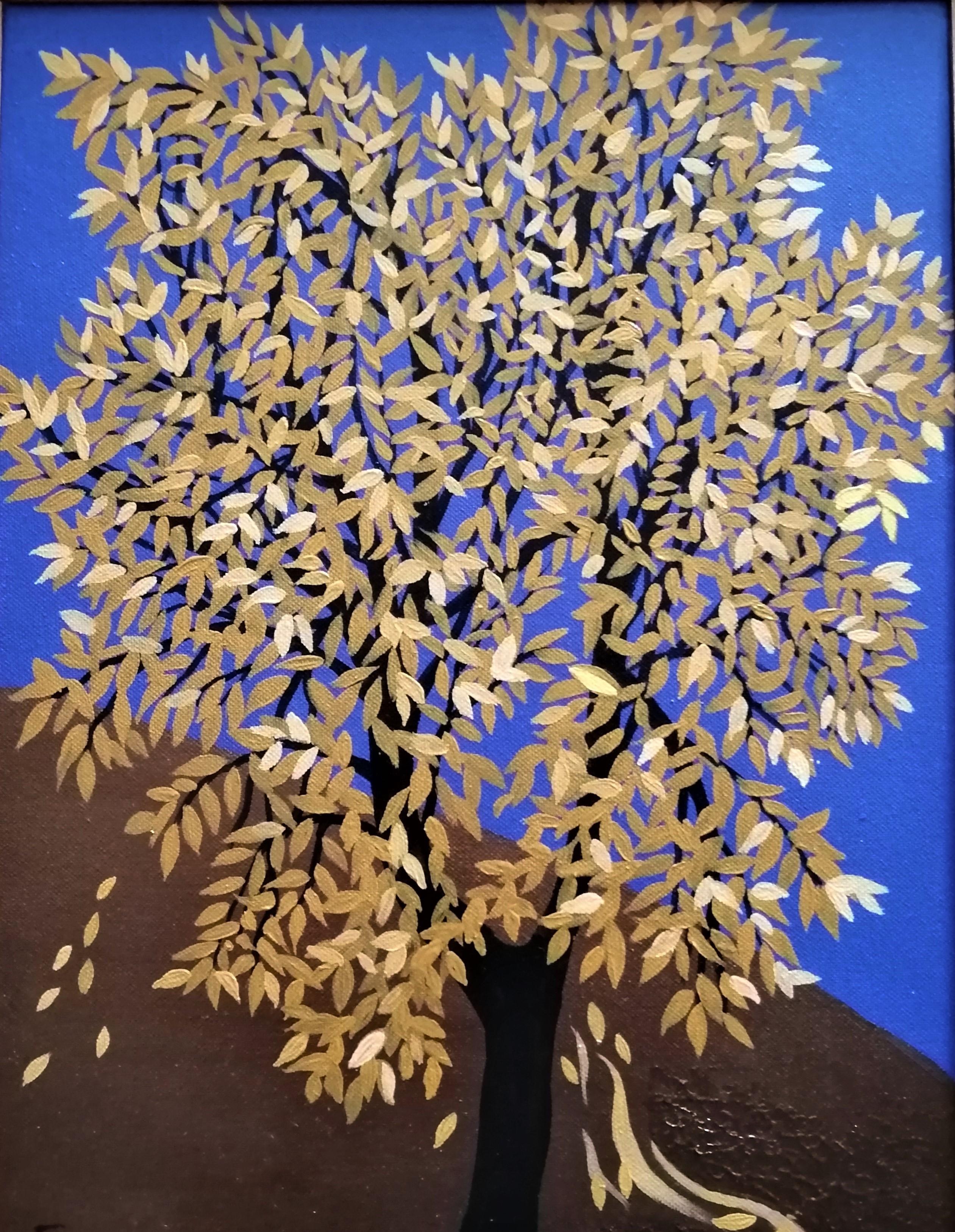 "Autumn Tree" is a painting by Maestro Eleonora Droumeva.

About the artwork:

TECHNIQUE:  oil painting
STYLE: Impressionist, Contemporary
Edition : Unique, signed
Weight: Approximately 1 kg.

The painting is unframed.

Frame: Optional
Snow Pearl