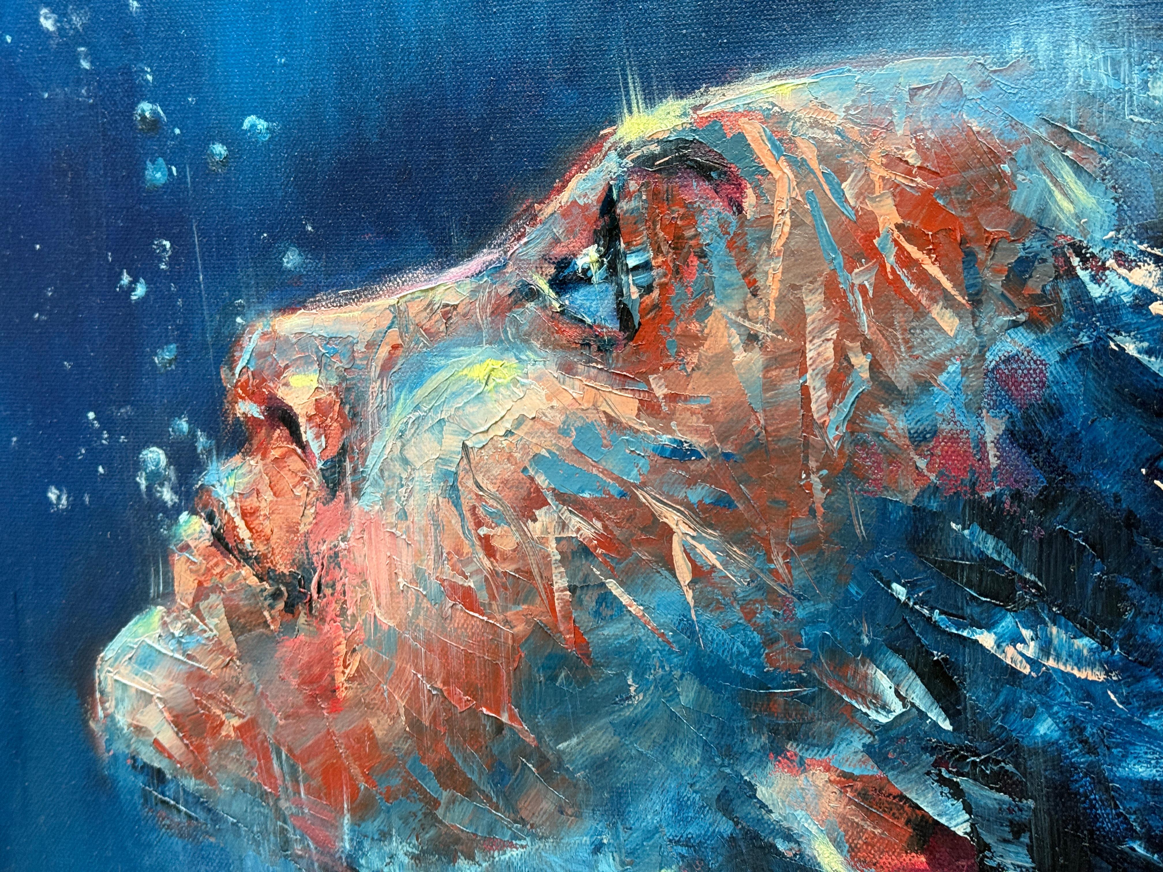 Deeper - Impressionist Painting by Eleonora Taranova