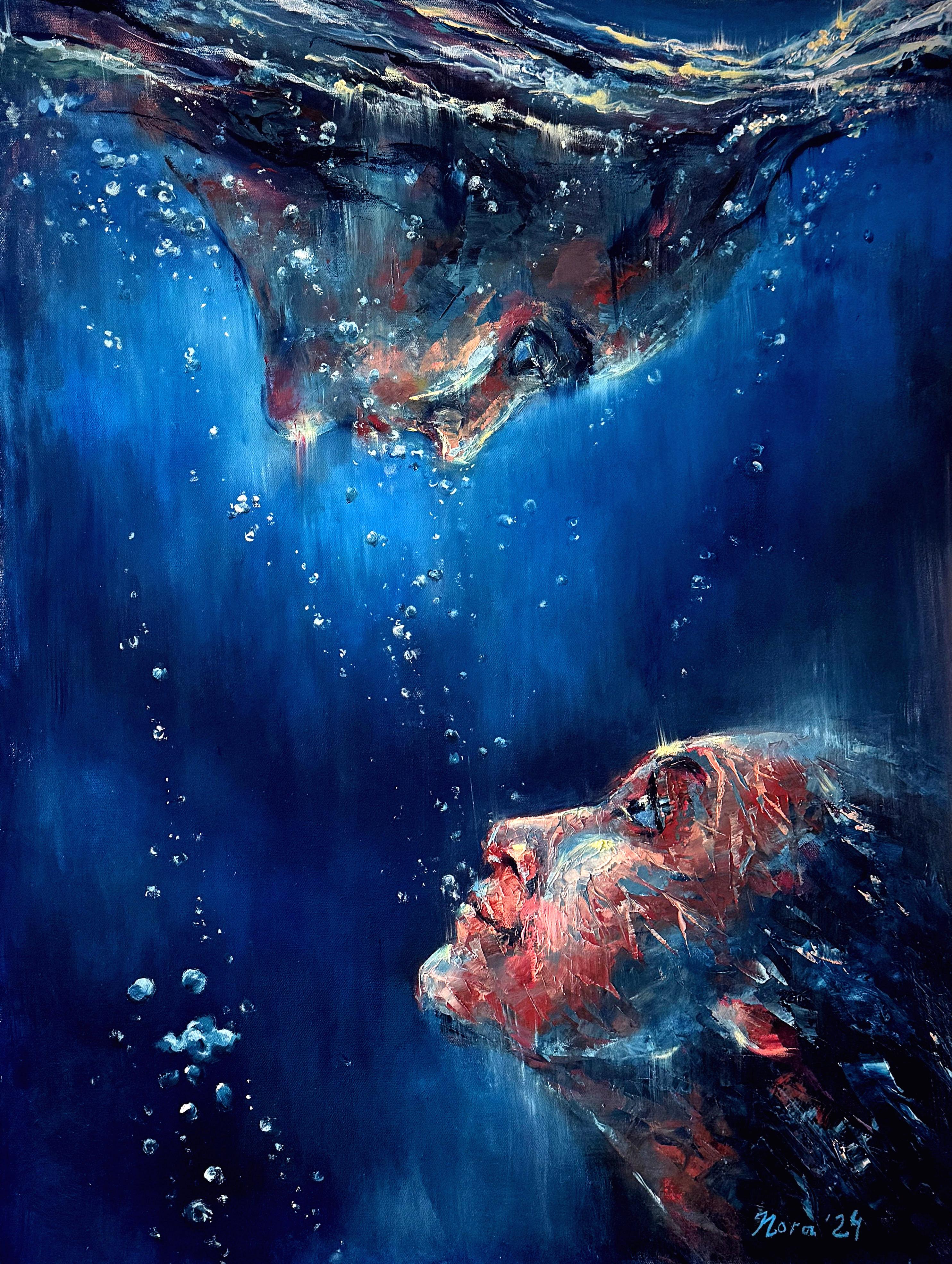 Eleonora Taranova Abstract Painting - Deeper