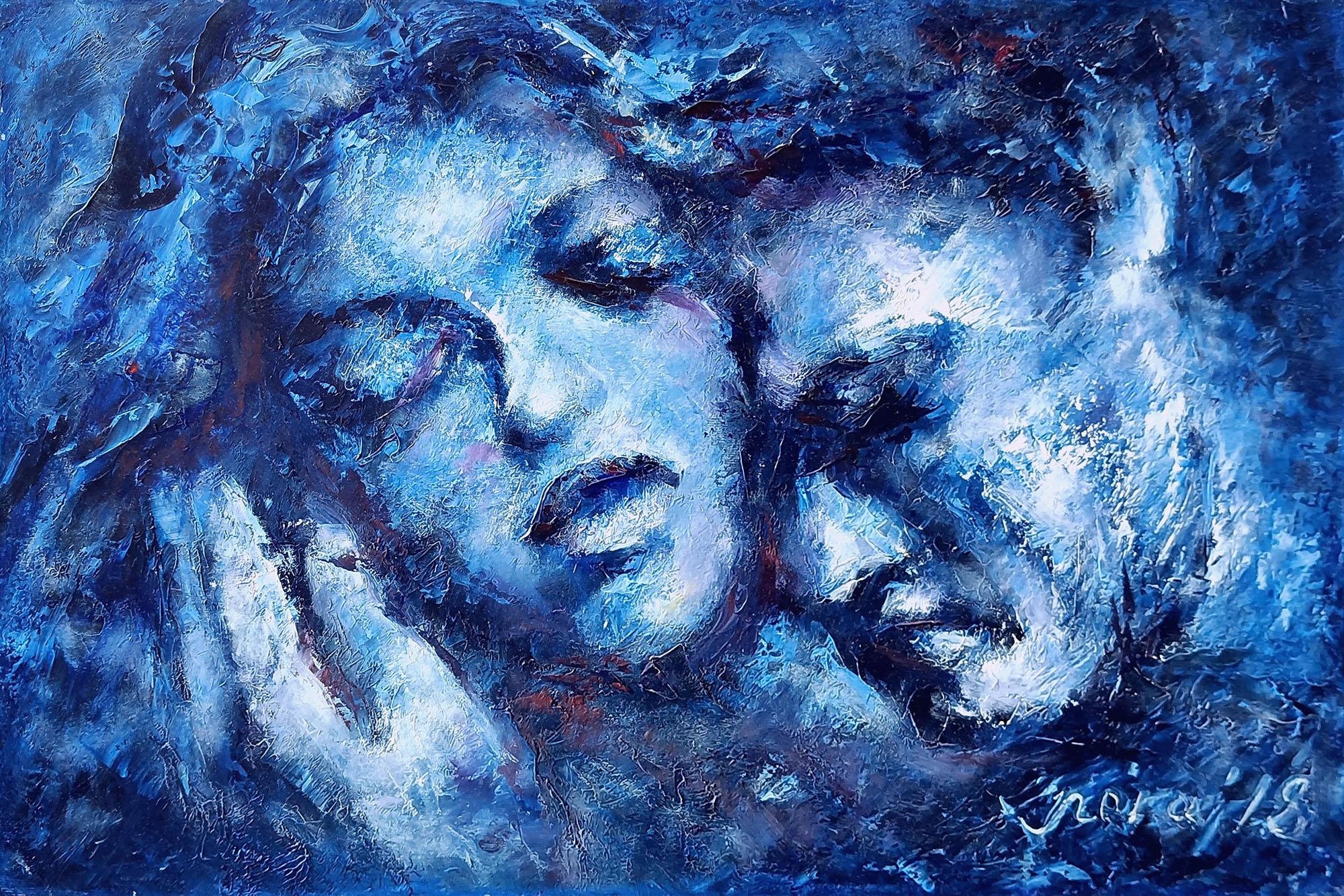 Eleonora Taranova Figurative Painting - Devotion