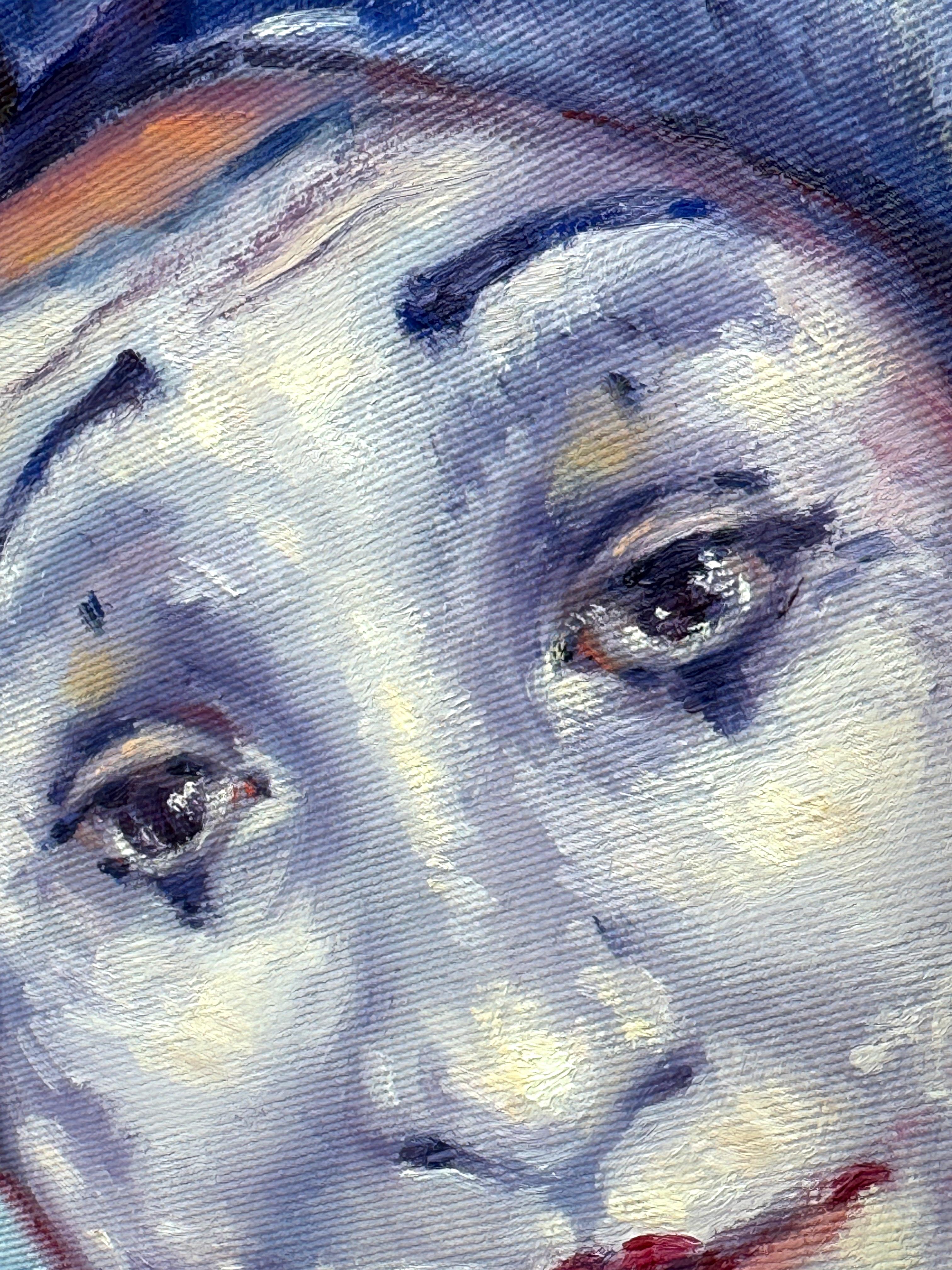 Mime amoureux - Painting de Eleonora Taranova
