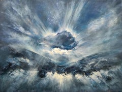 Nordischer Pfad. Himmel