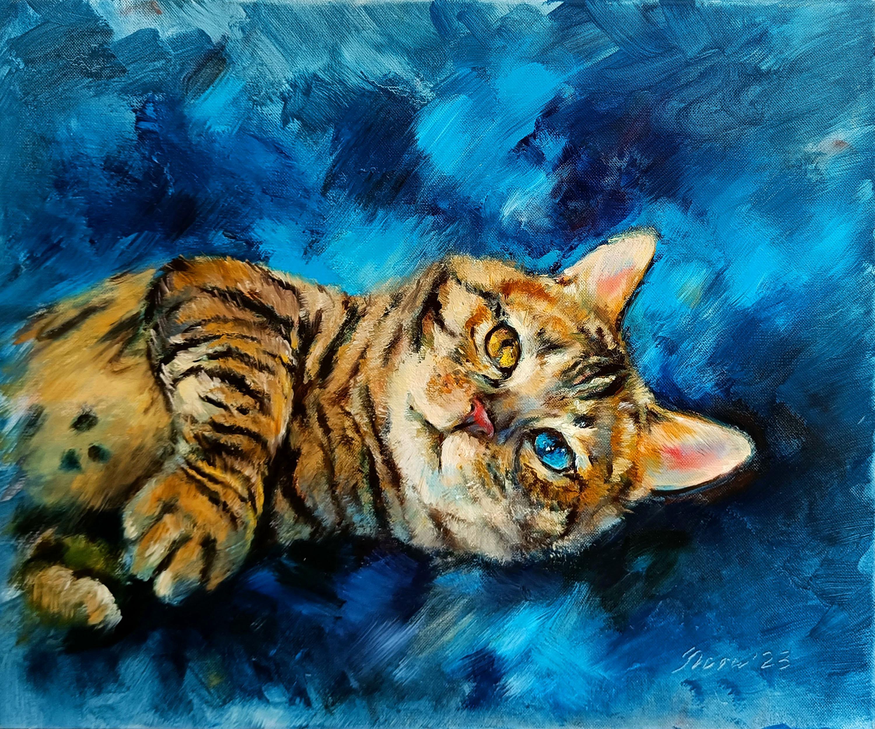 Eleonora Taranova Animal Painting - Pantherina