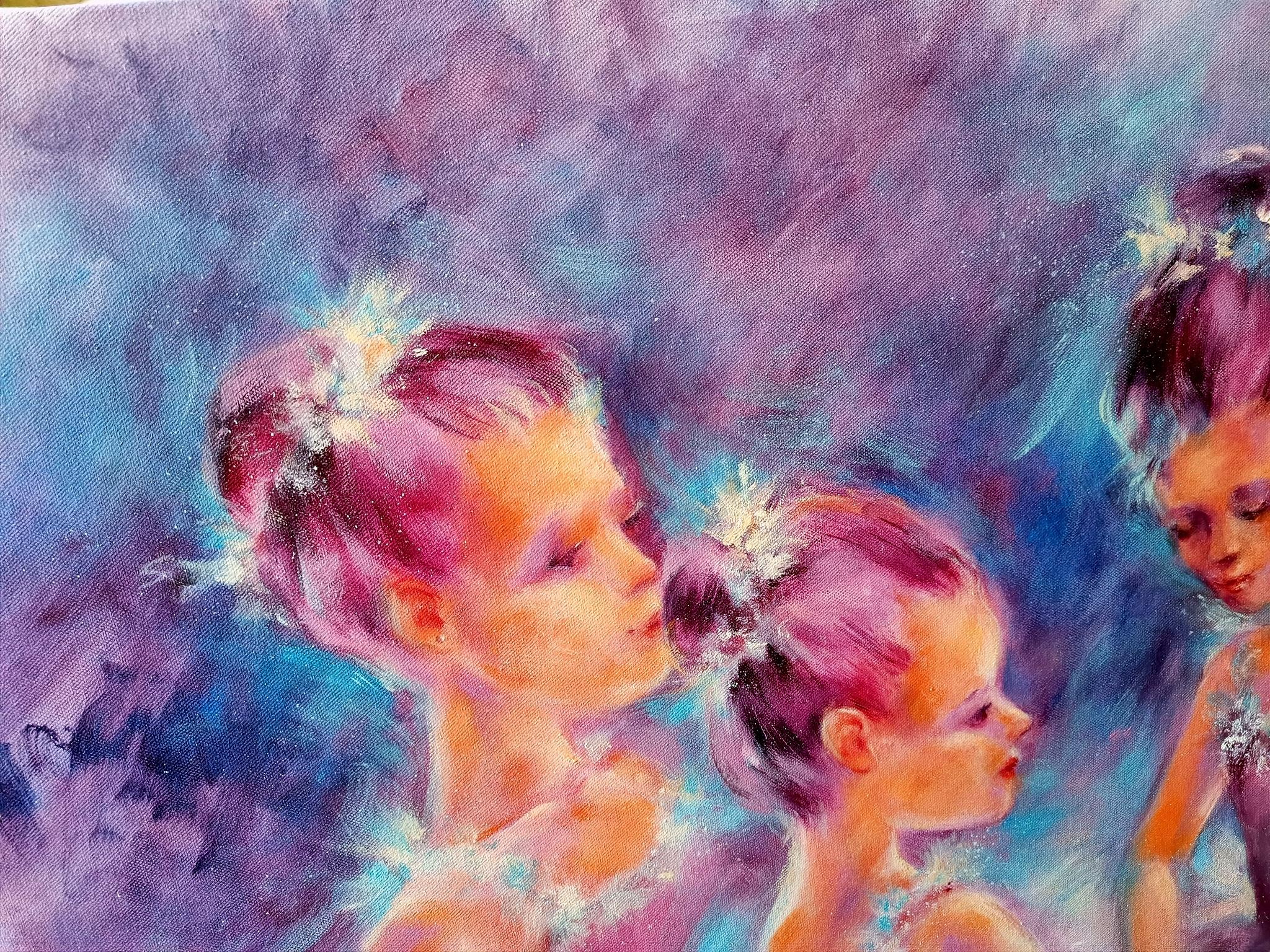 Sogni rosa. Pittura originale - Painting di Eleonora Taranova