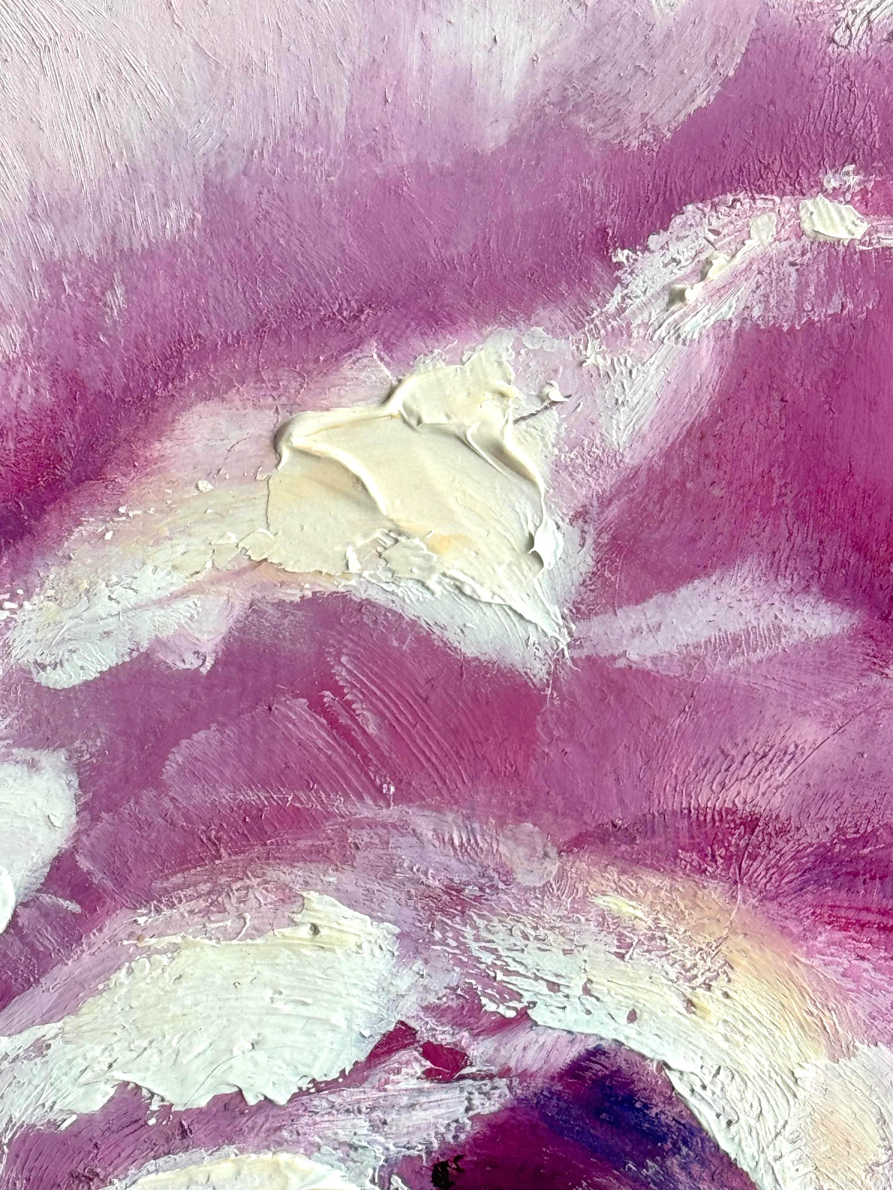 Peonia rosa. Pittura originale in vendita 1