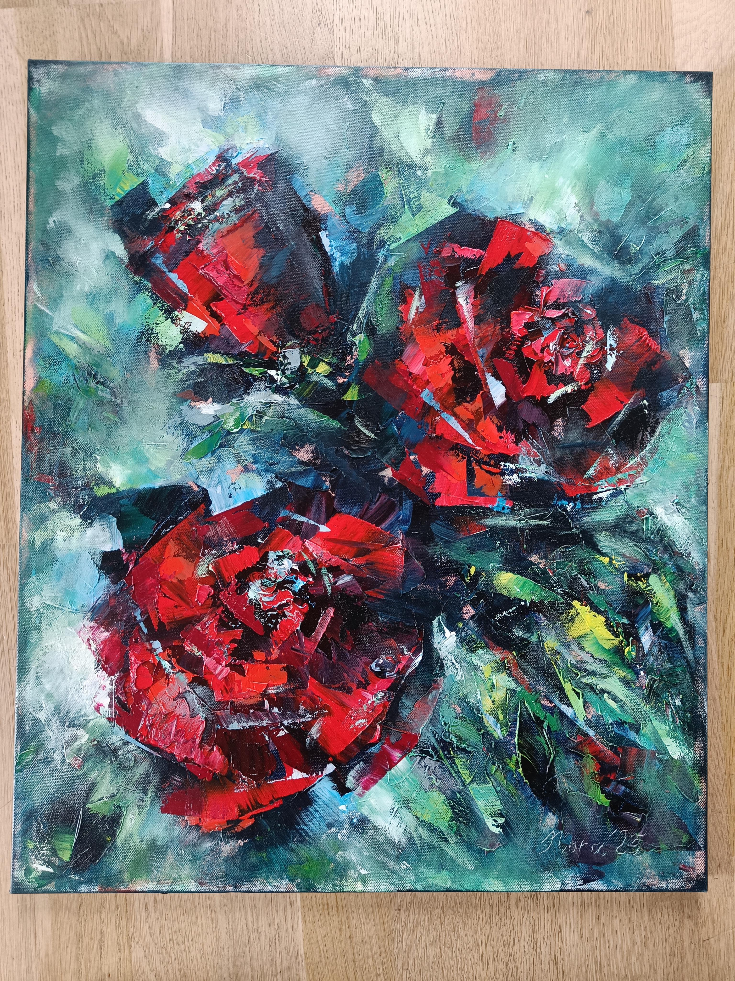 Rosas rojas en venta 4