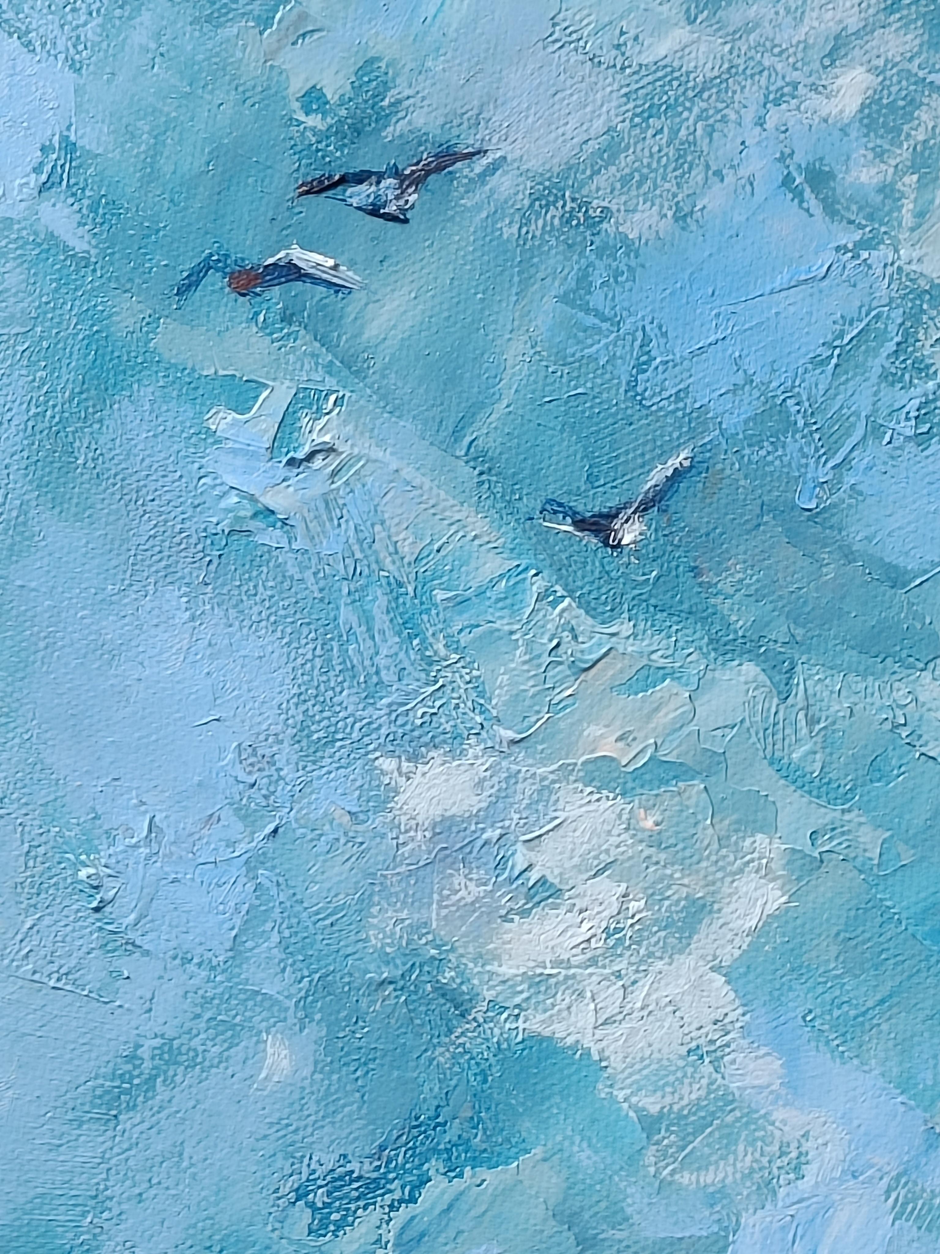 Seascape on a Boat im Angebot 5