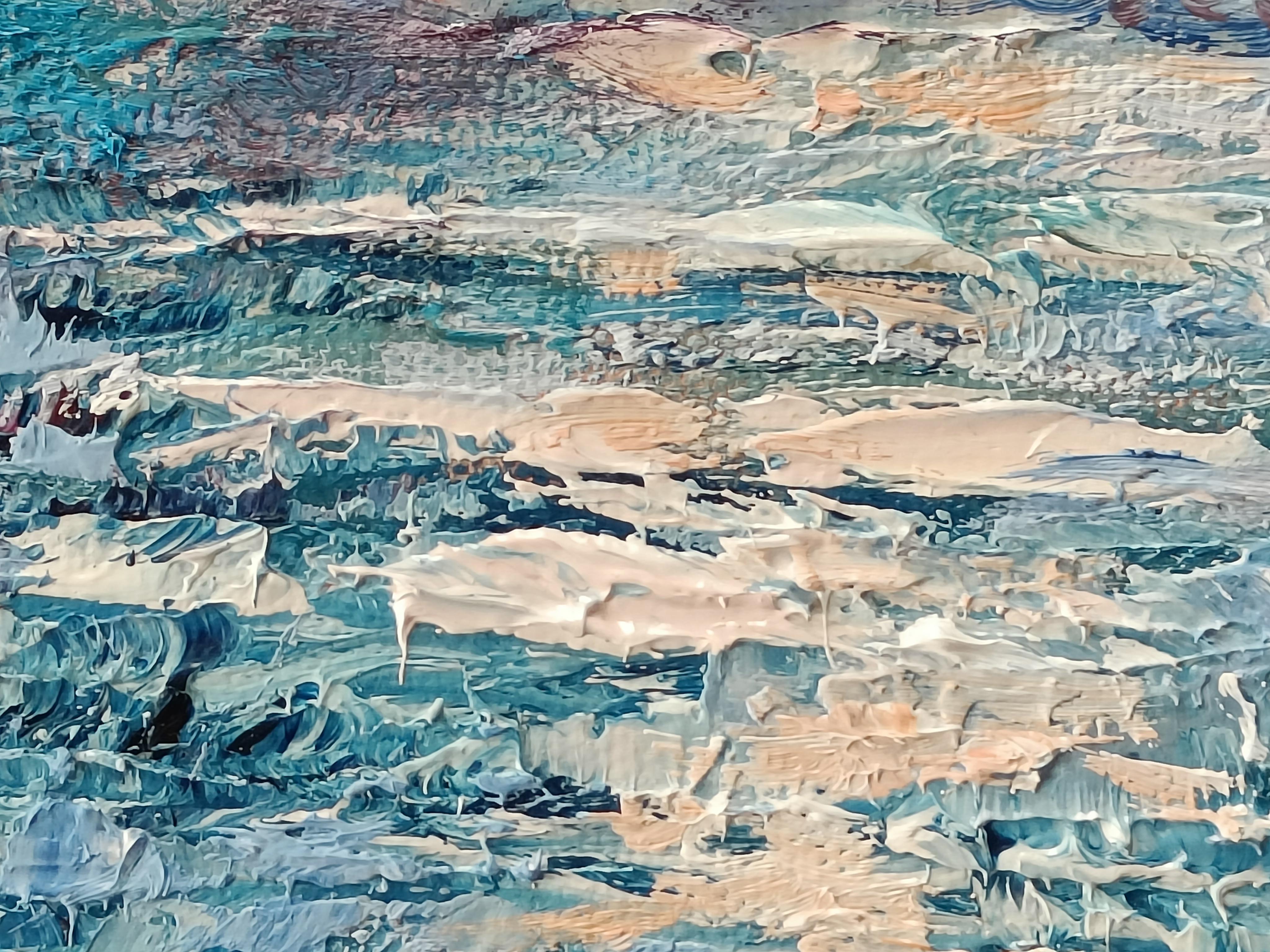 Seascape on a Boat im Angebot 4