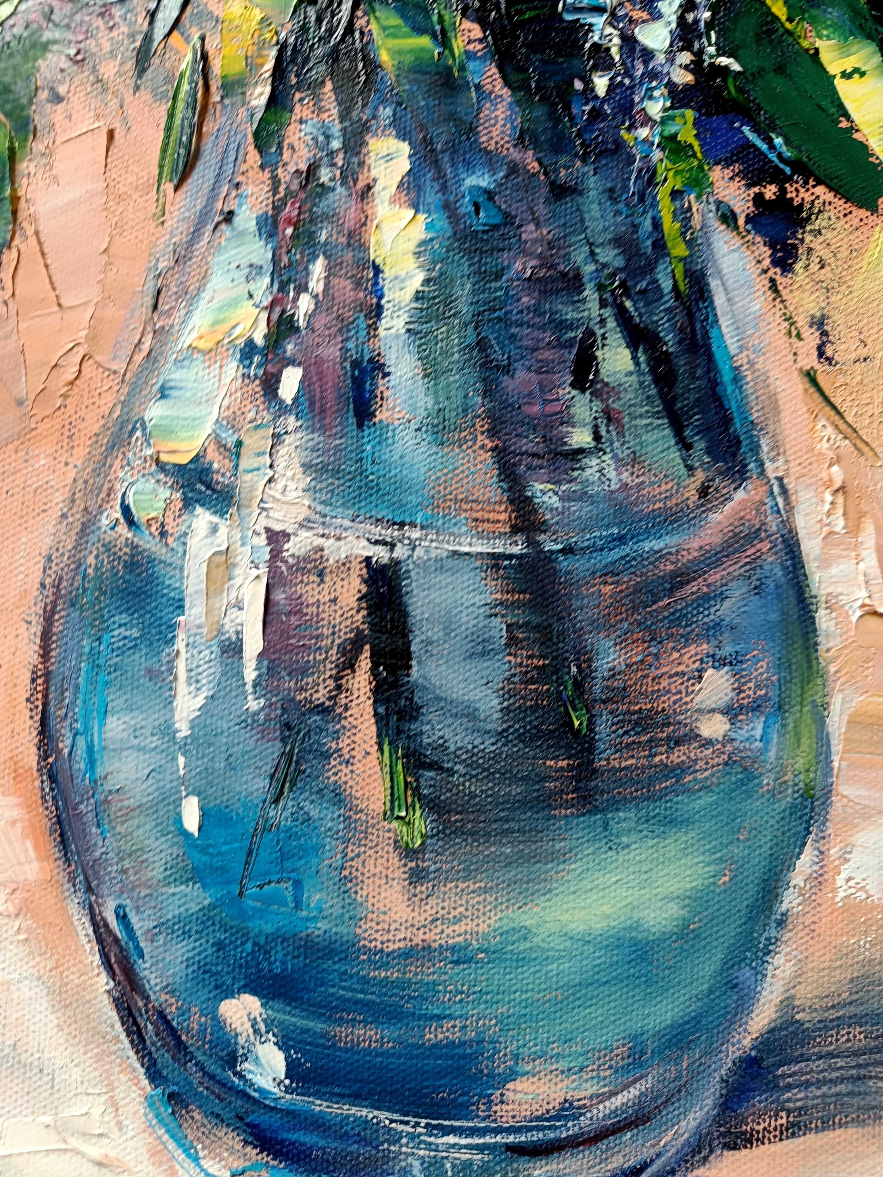 Fiore di primavera - Painting Impressionismo di Eleonora Taranova