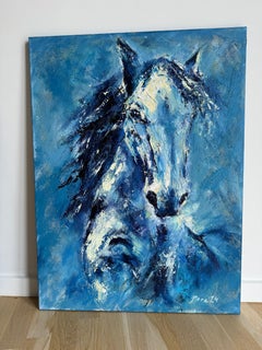 White Horse Portrait