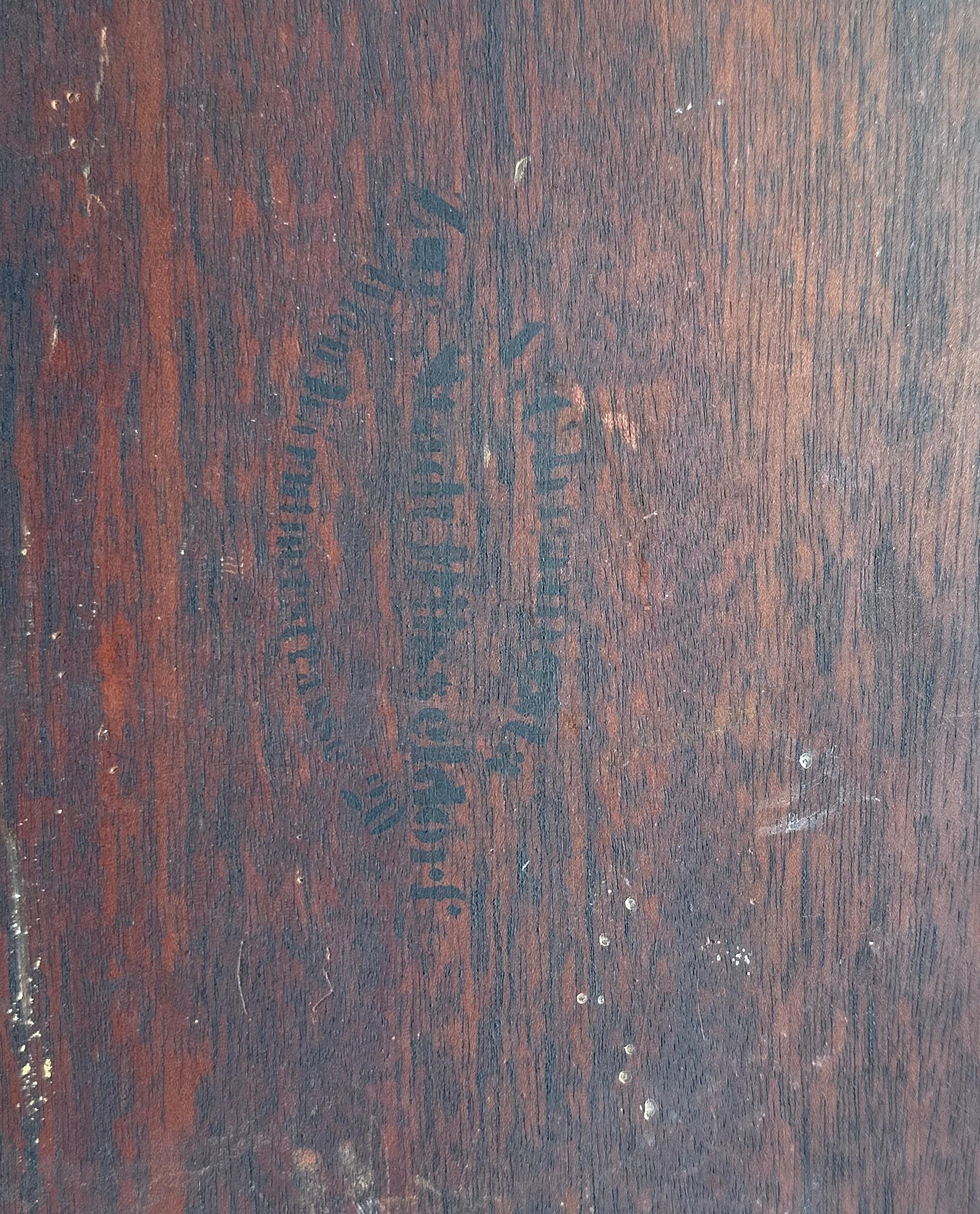 Altmeisterliches Porträt eines alten Mannes, Öl auf Holz, Österreich, 19. im Angebot 1