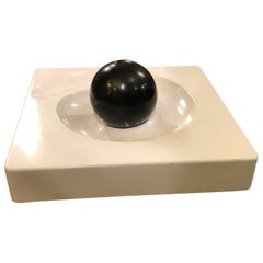 Eleonore Peduzzi Riva for Artemide Black and White Spyros Centrepiece