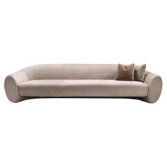 Elephant 3-Seater Beige Sofa by Stefano Giovannoni