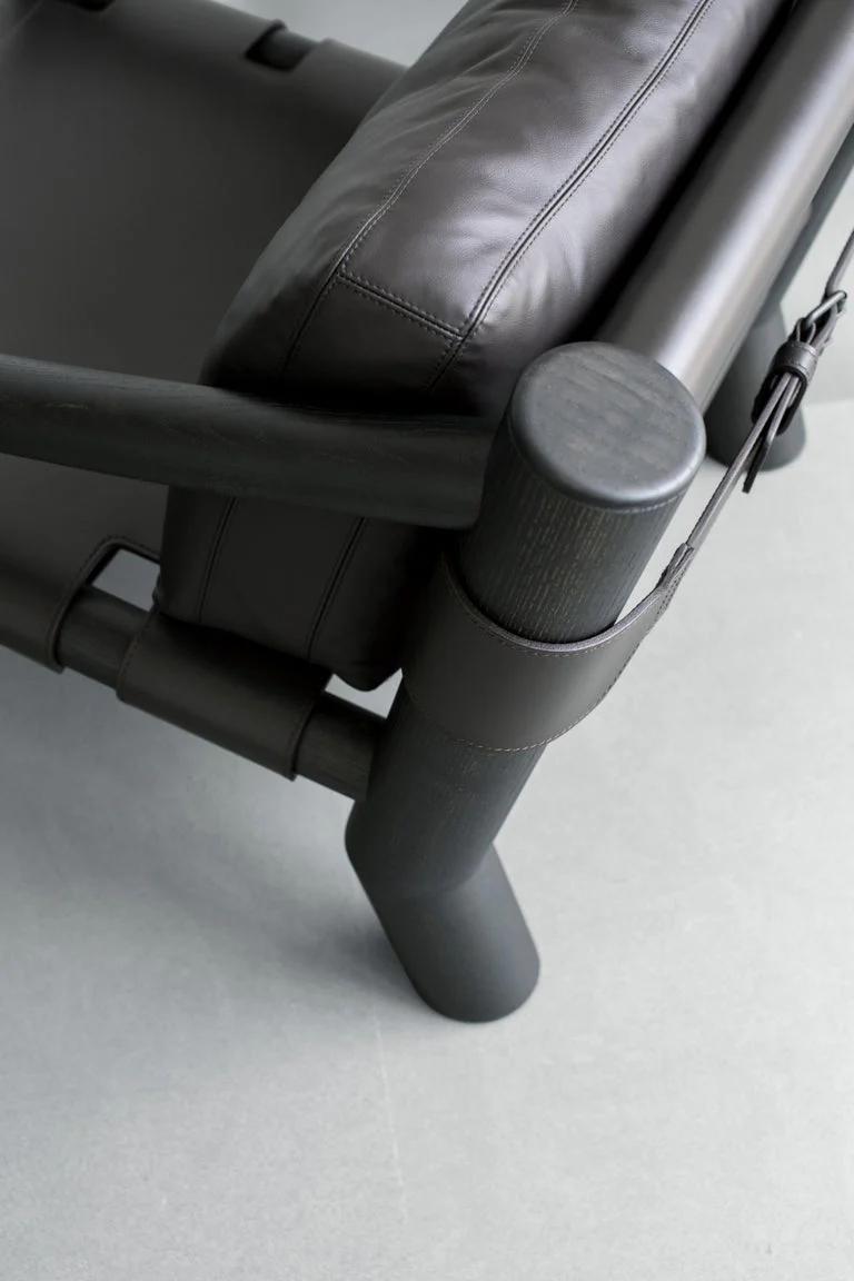 Leather Elephant - Armchair by Karen Chekerdijan for Tacchini For Sale