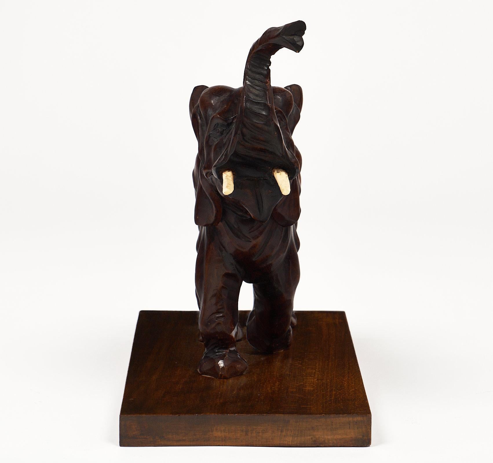 French Elephant Art Deco Period Sculpture