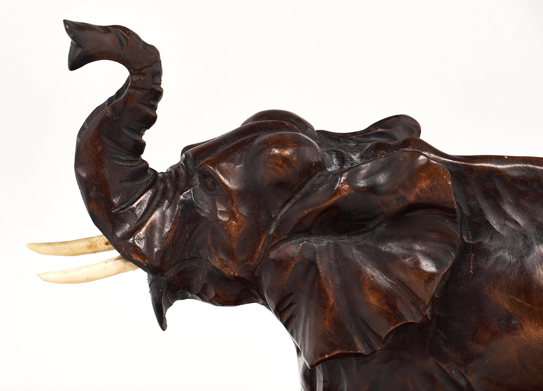 Mid-20th Century Elephant Art Deco Period Sculpture