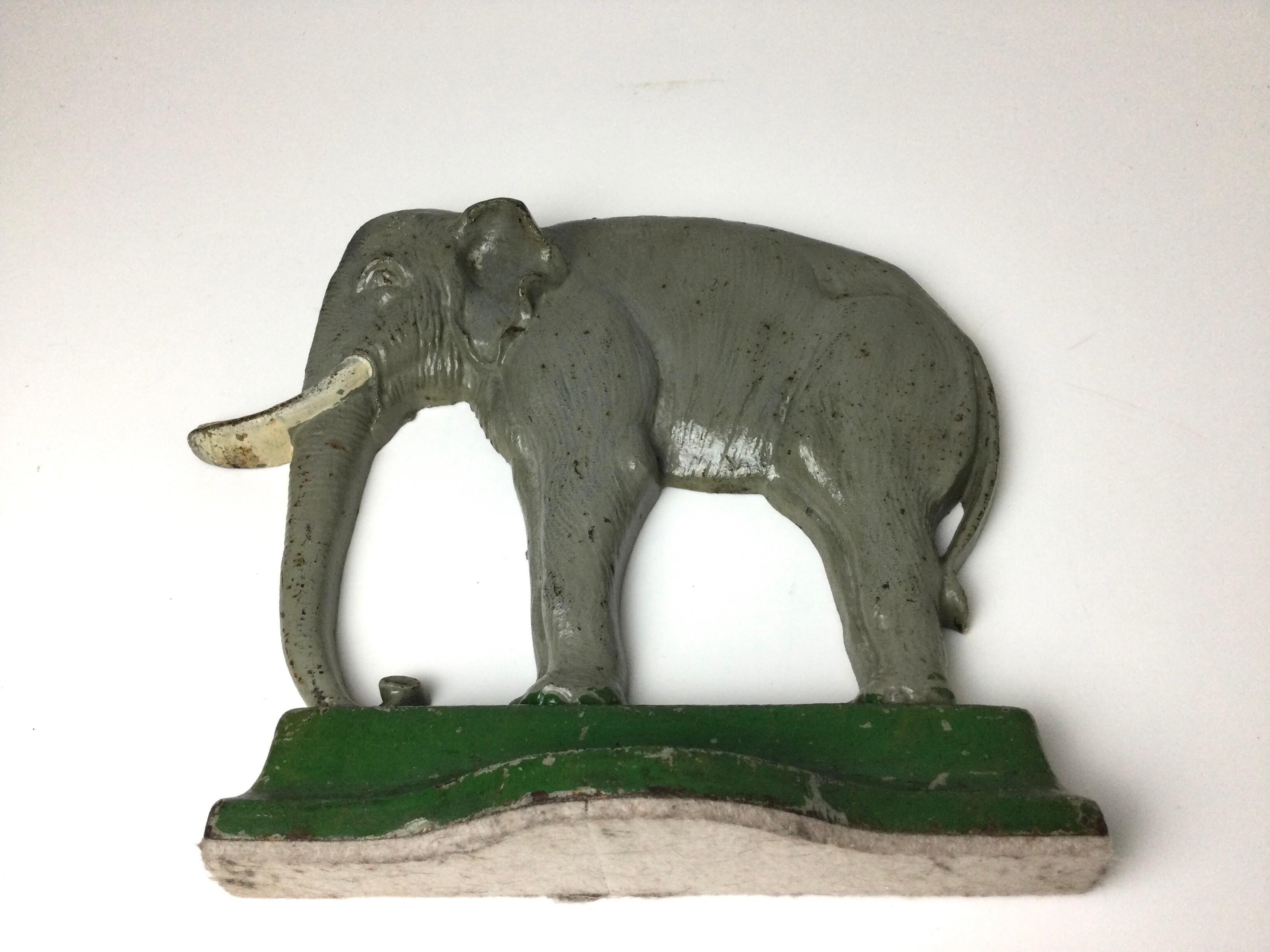 Iron Elephant Bradley & Hubbard Doorstop For Sale