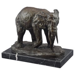 "Elephant", Bronze, after Models from Milo