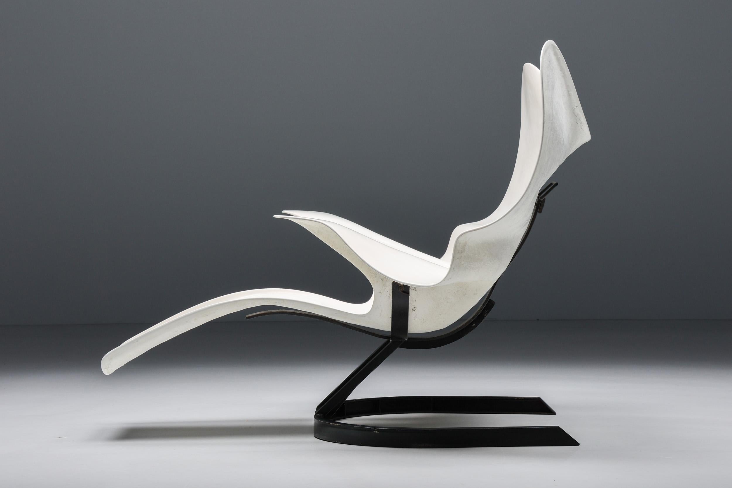 Space Age Elephant Chair by Bernard Rancillac, Limited Edition 37/100, 1985 For Sale