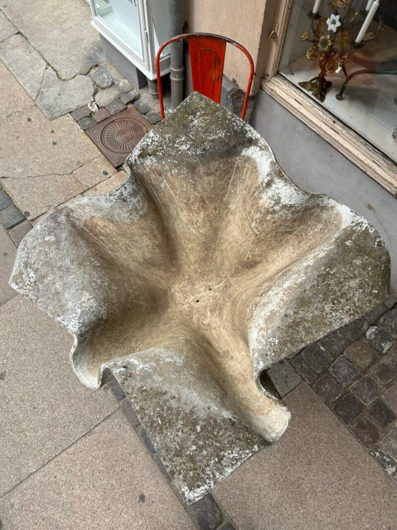 Elephant Ear Handkerchief Planter, Willy Guhl 1