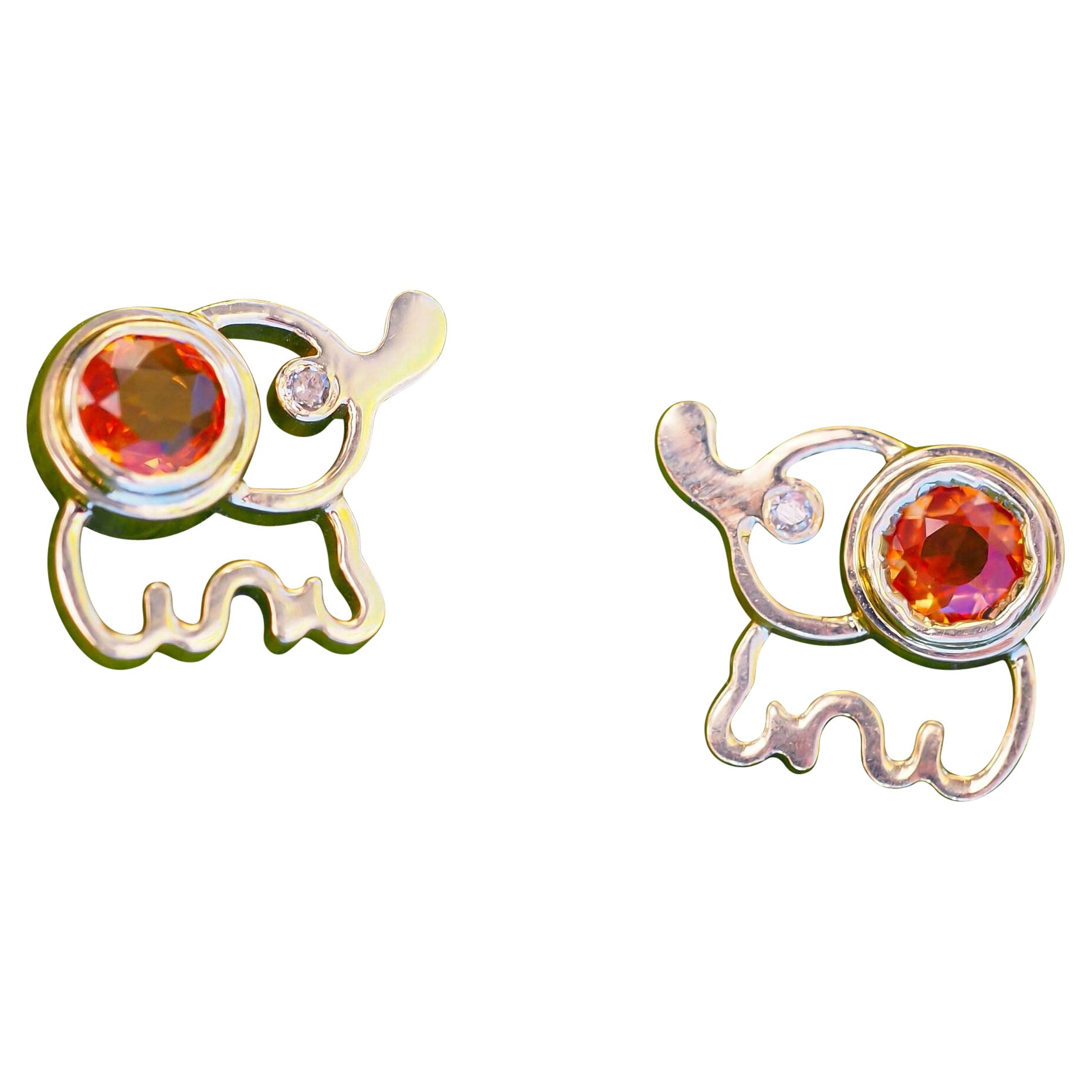 Pendientes de elefante