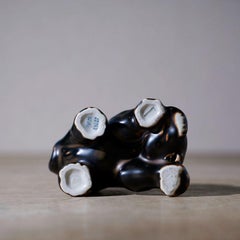 Elephant Figure in Ceramic by Knud Kyhn