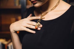 Elephant Fob in 14 Karat Yellow Gold