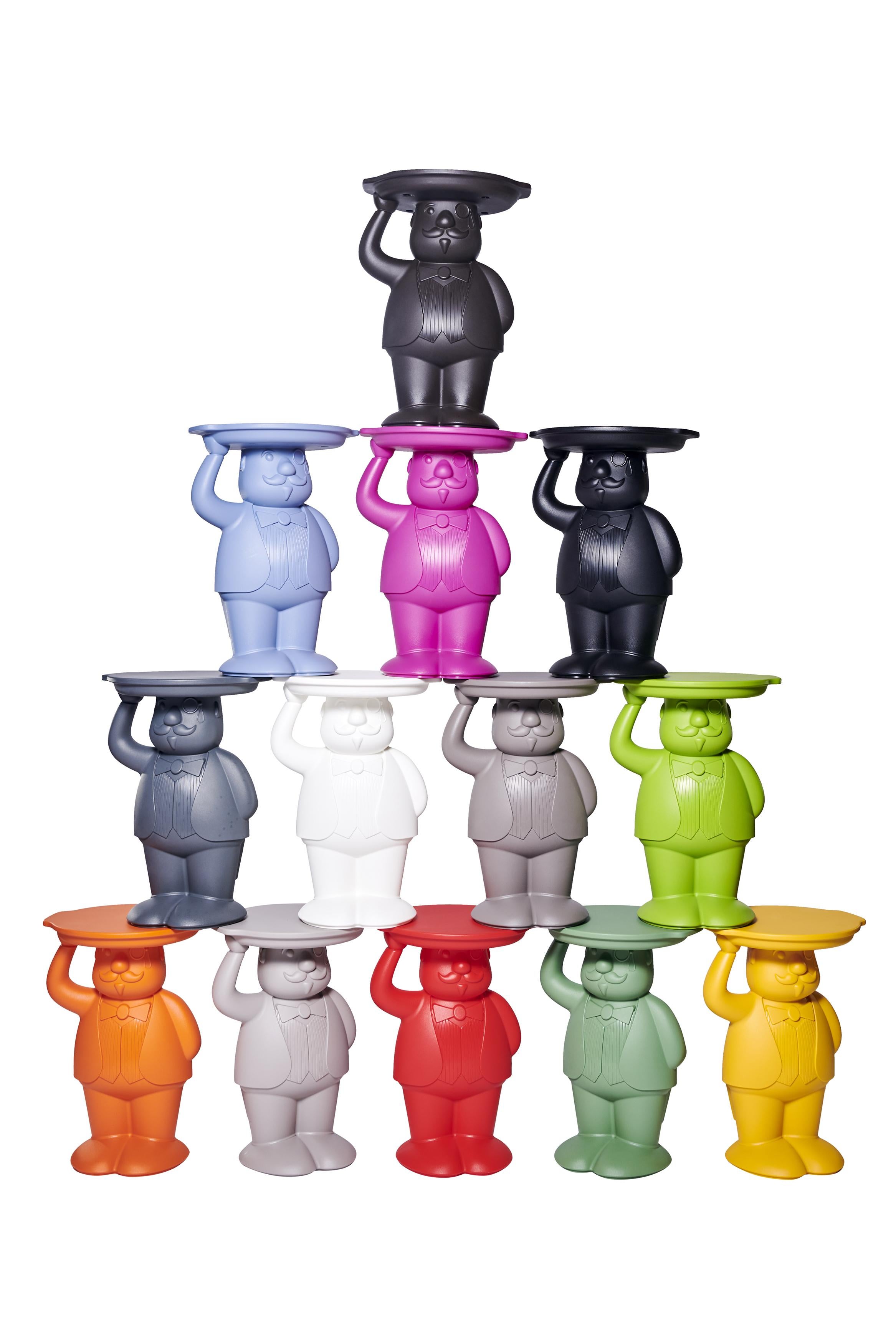Elefantengrauer Ambrogio-Beistelltisch von Favaretto&Partners (Sonstiges) im Angebot