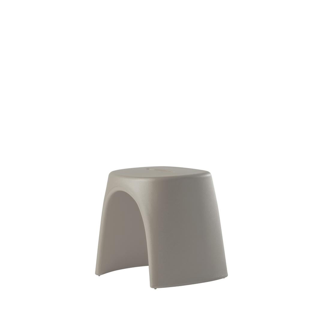 Elephant Grey Amélie Sgabello Stool by Italo Pertichini In New Condition For Sale In Geneve, CH