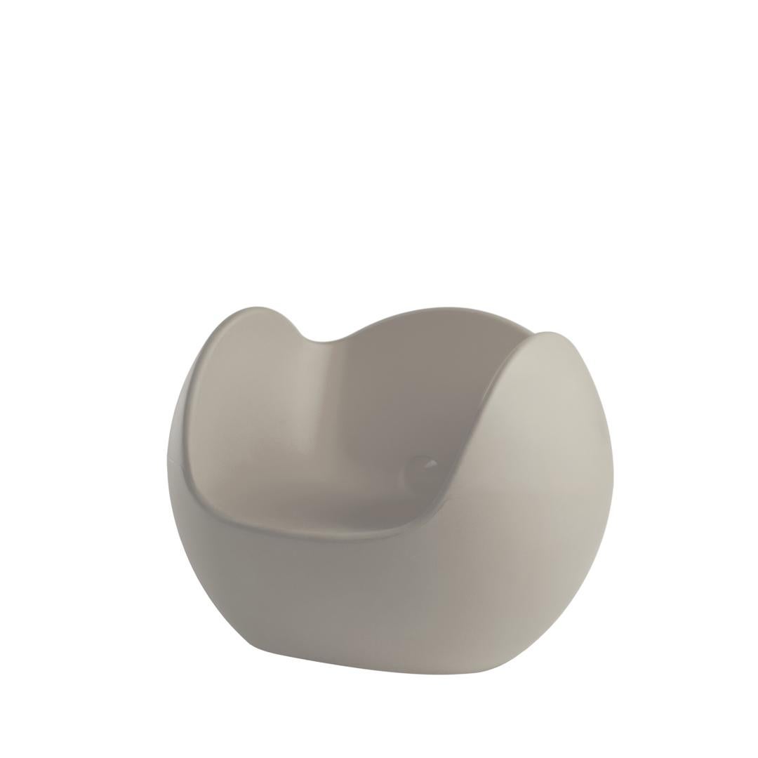 Elephant Grey Blos Rocking Armchair by Karim Rashid For Sale 2